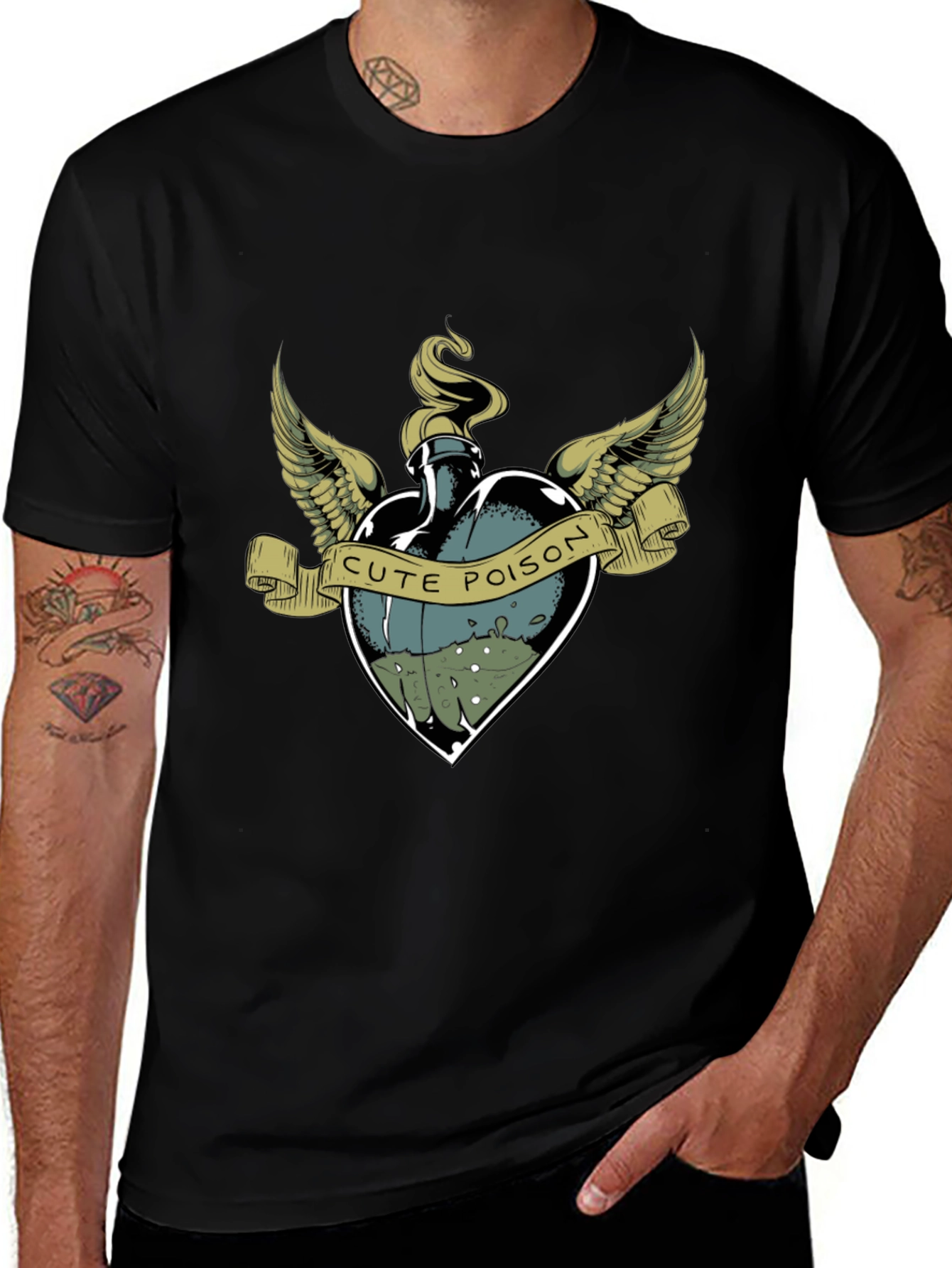 Cute Poison T-Shirt - Unique Graphic Tee