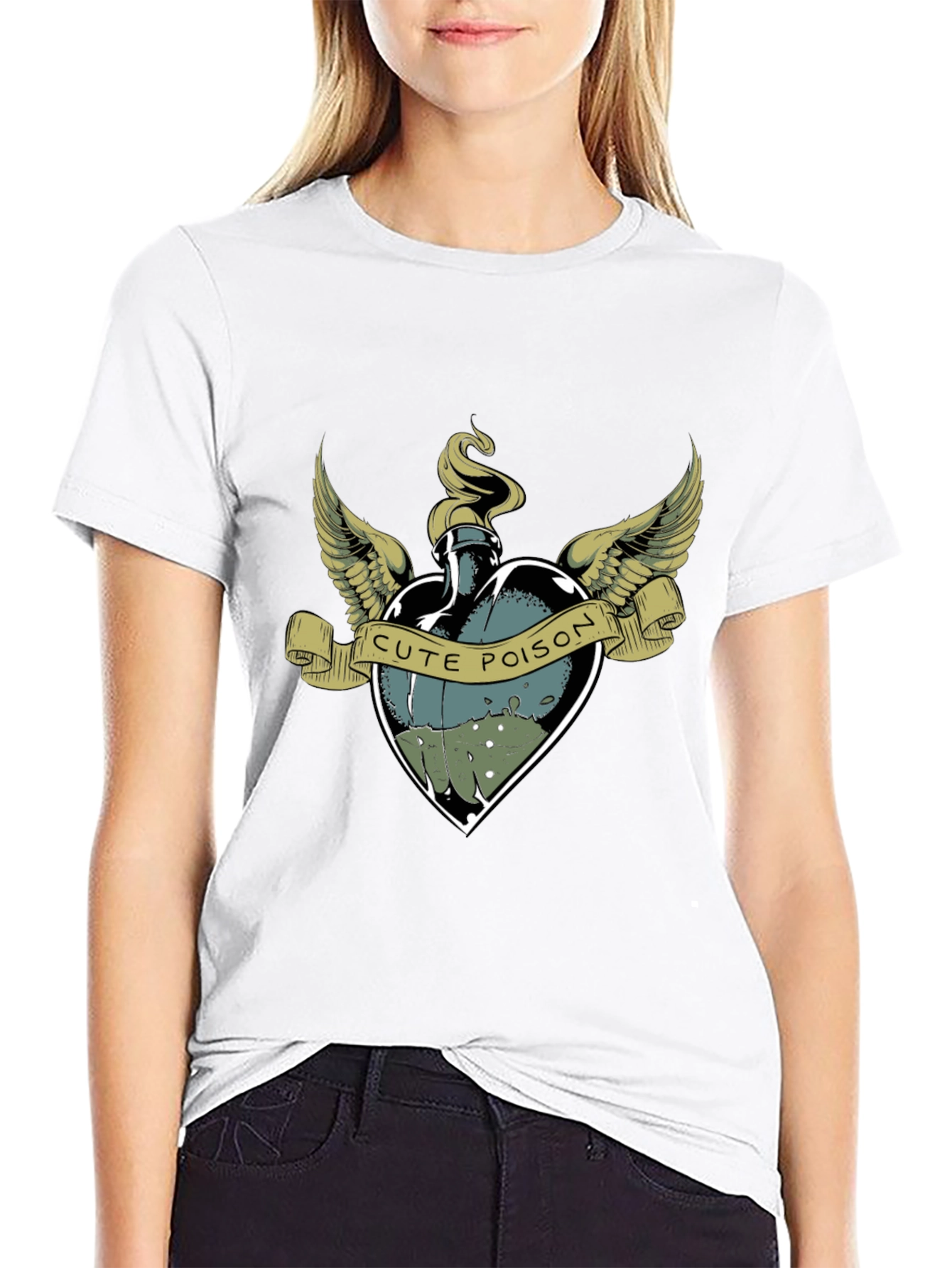 Cute Poison T-Shirt - Unique Graphic Tee
