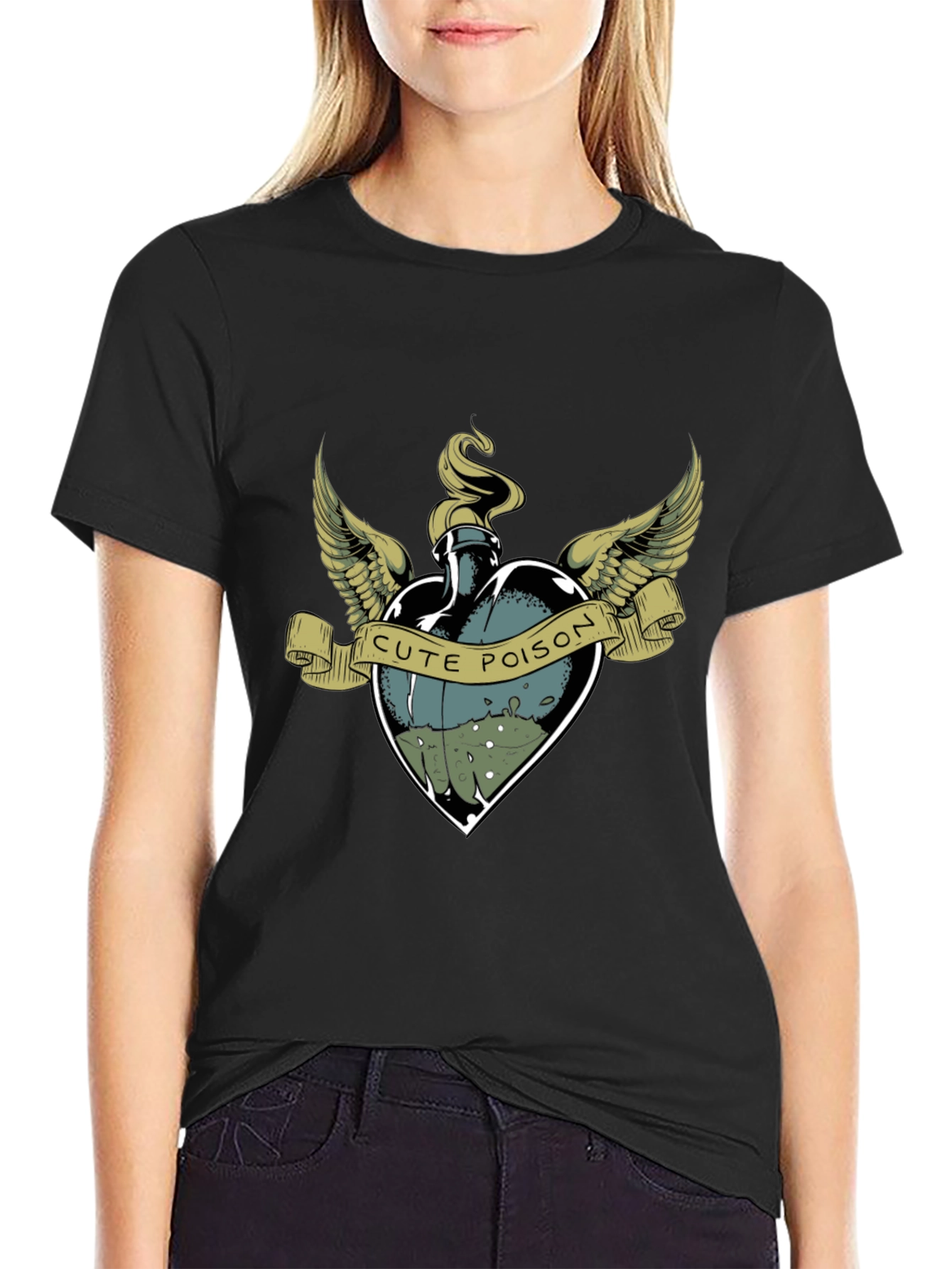 Cute Poison T-Shirt - Unique Graphic Tee