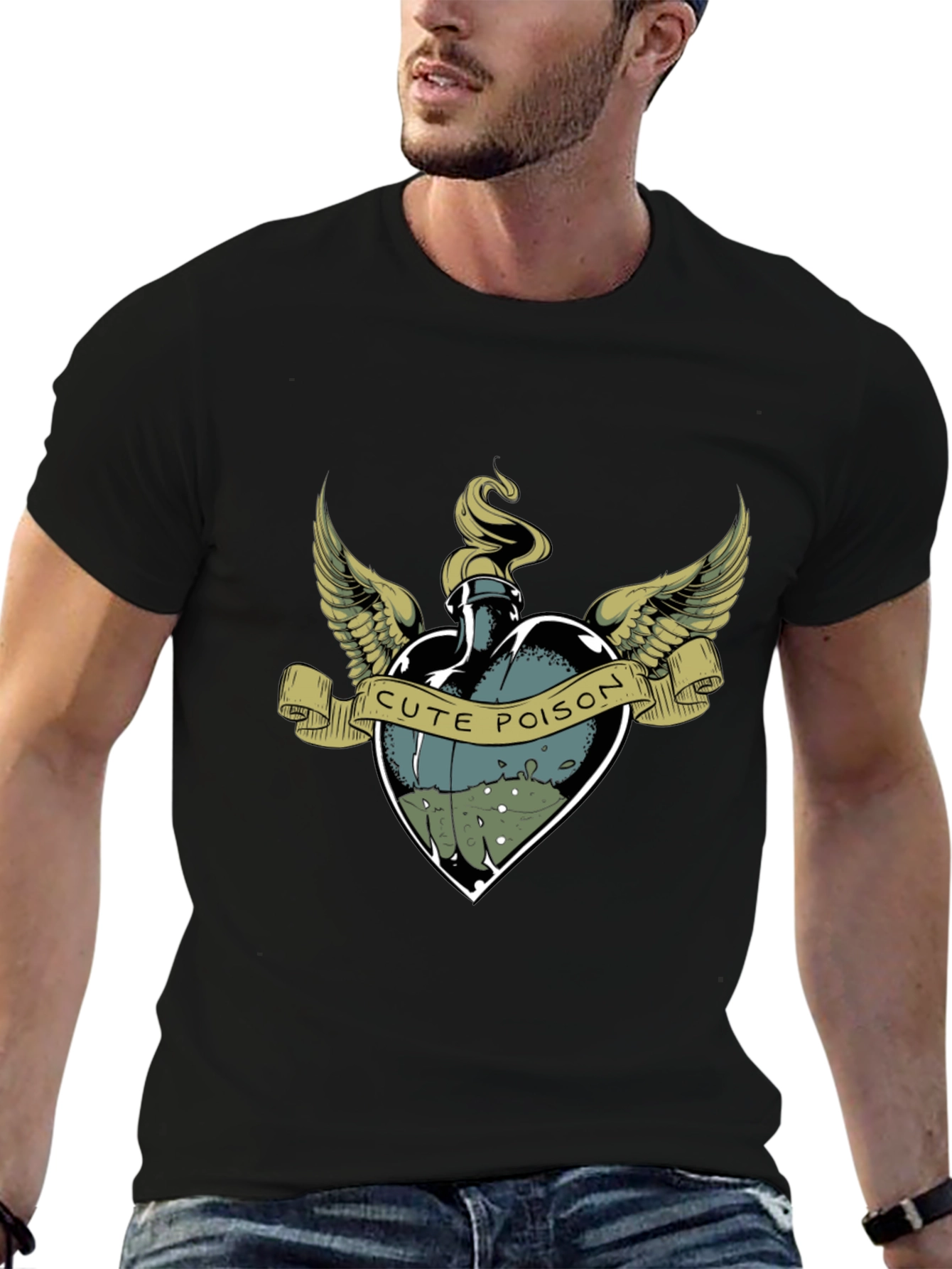 Cute Poison T-Shirt - Unique Graphic Tee