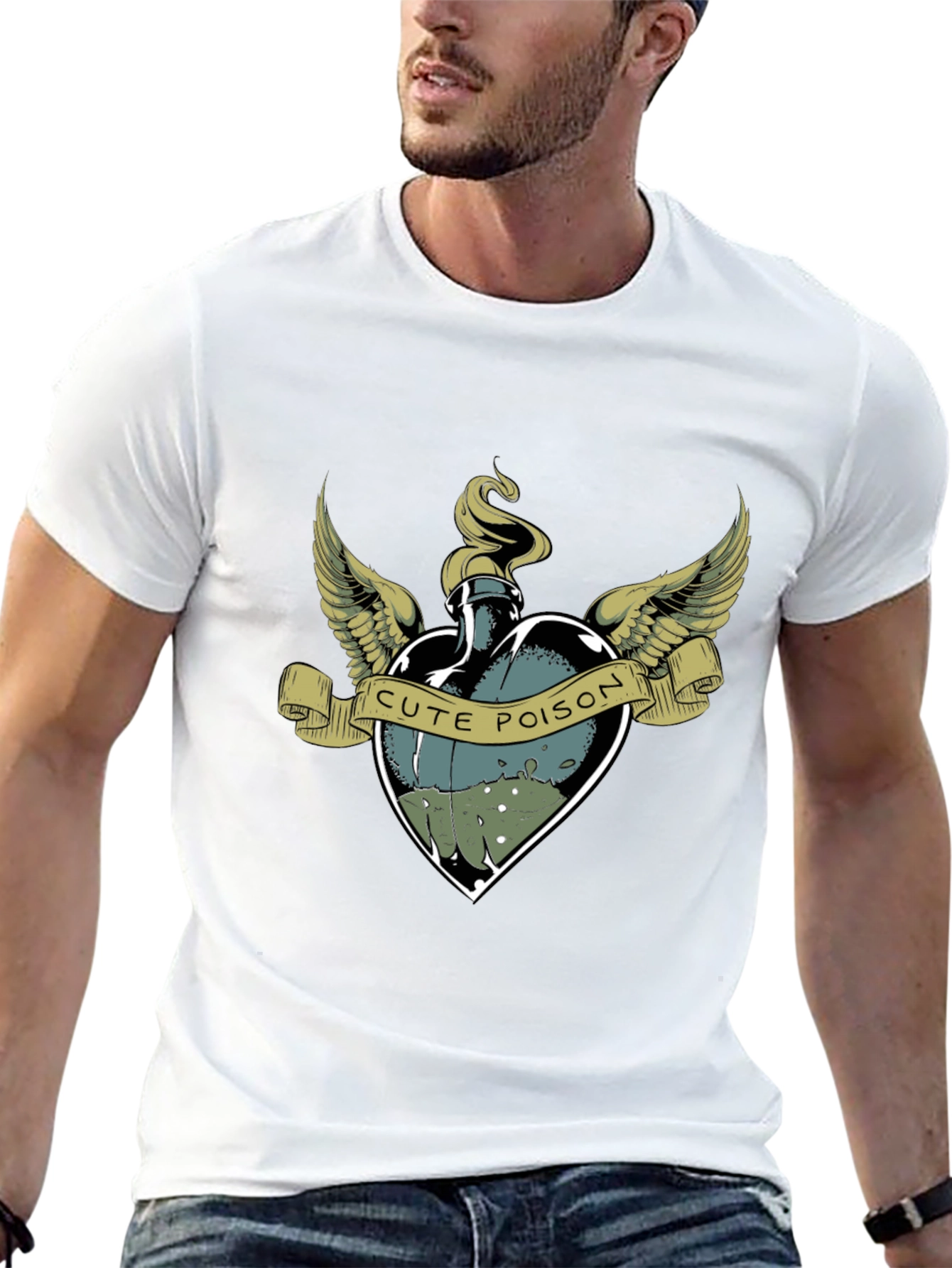 Cute Poison T-Shirt - Unique Graphic Tee