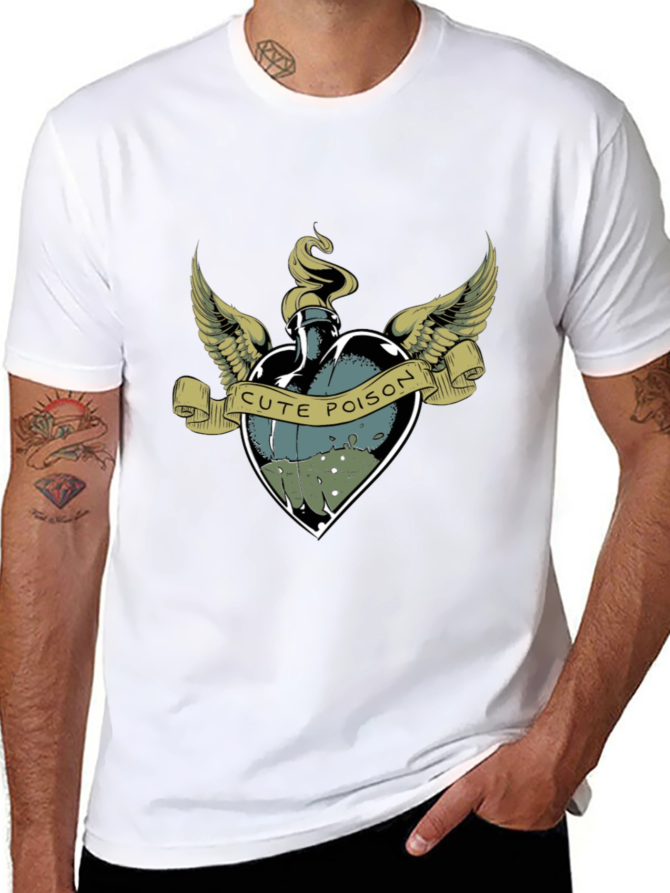 Cute Poison T-Shirt - Unique Graphic Tee
