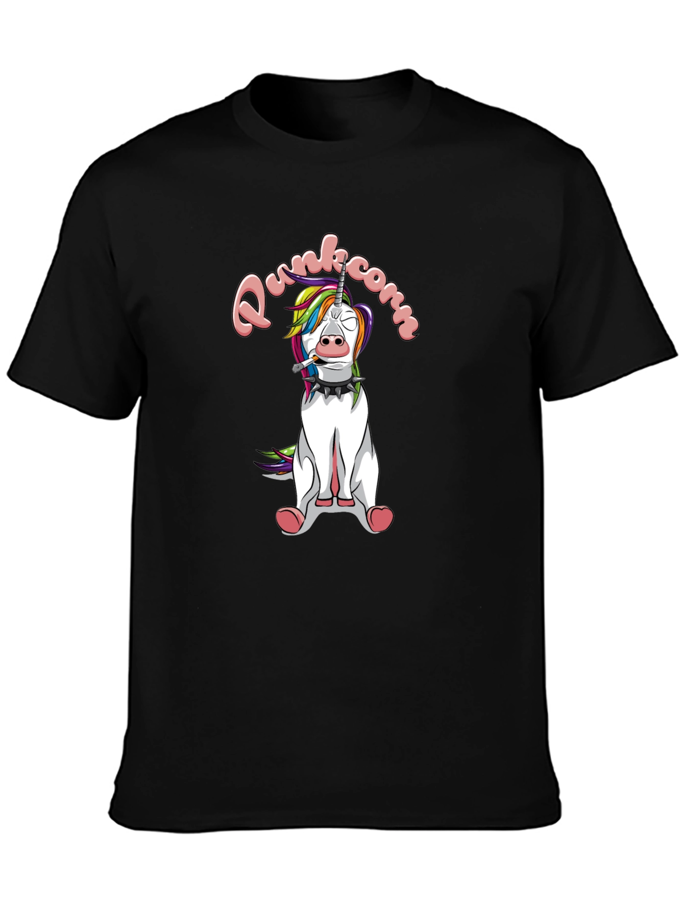 Punk Unicorn Graphic T-Shirt