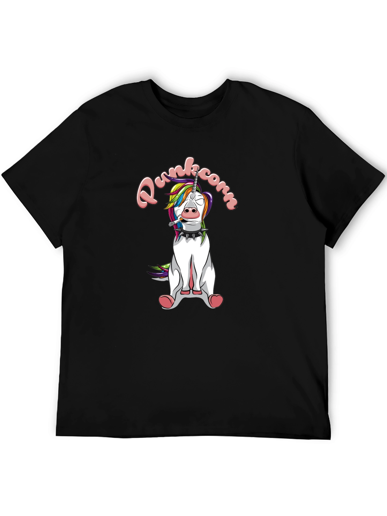 Punk Unicorn Graphic T-Shirt