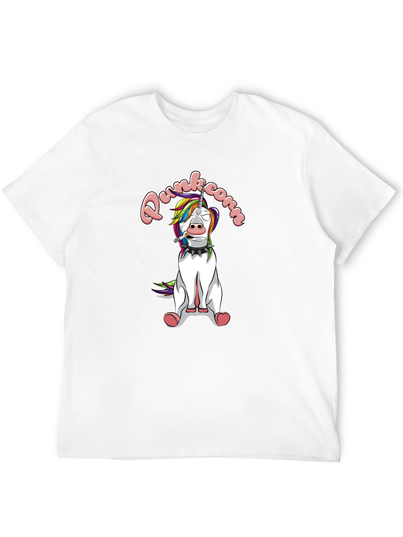 Punk Unicorn Graphic T-Shirt