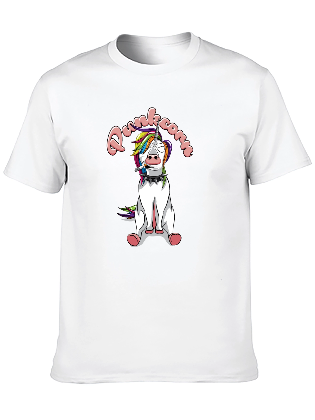 Punk Unicorn Graphic T-Shirt