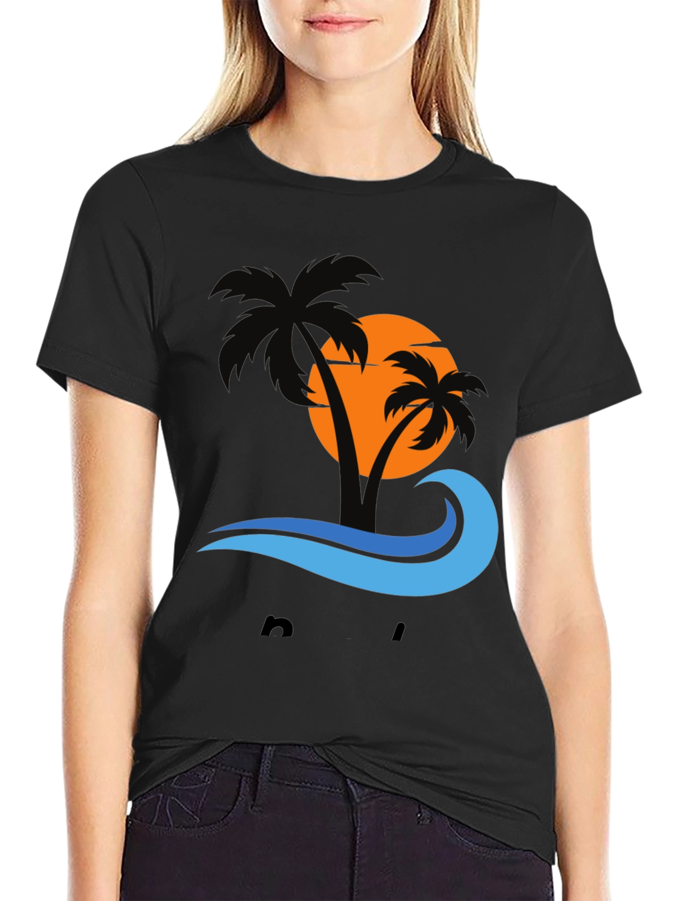 Tropical Palm Sunset T-Shirt