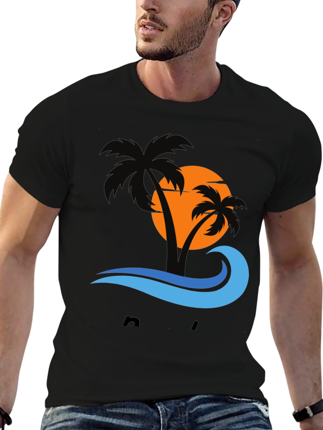 Tropical Palm Sunset T-Shirt