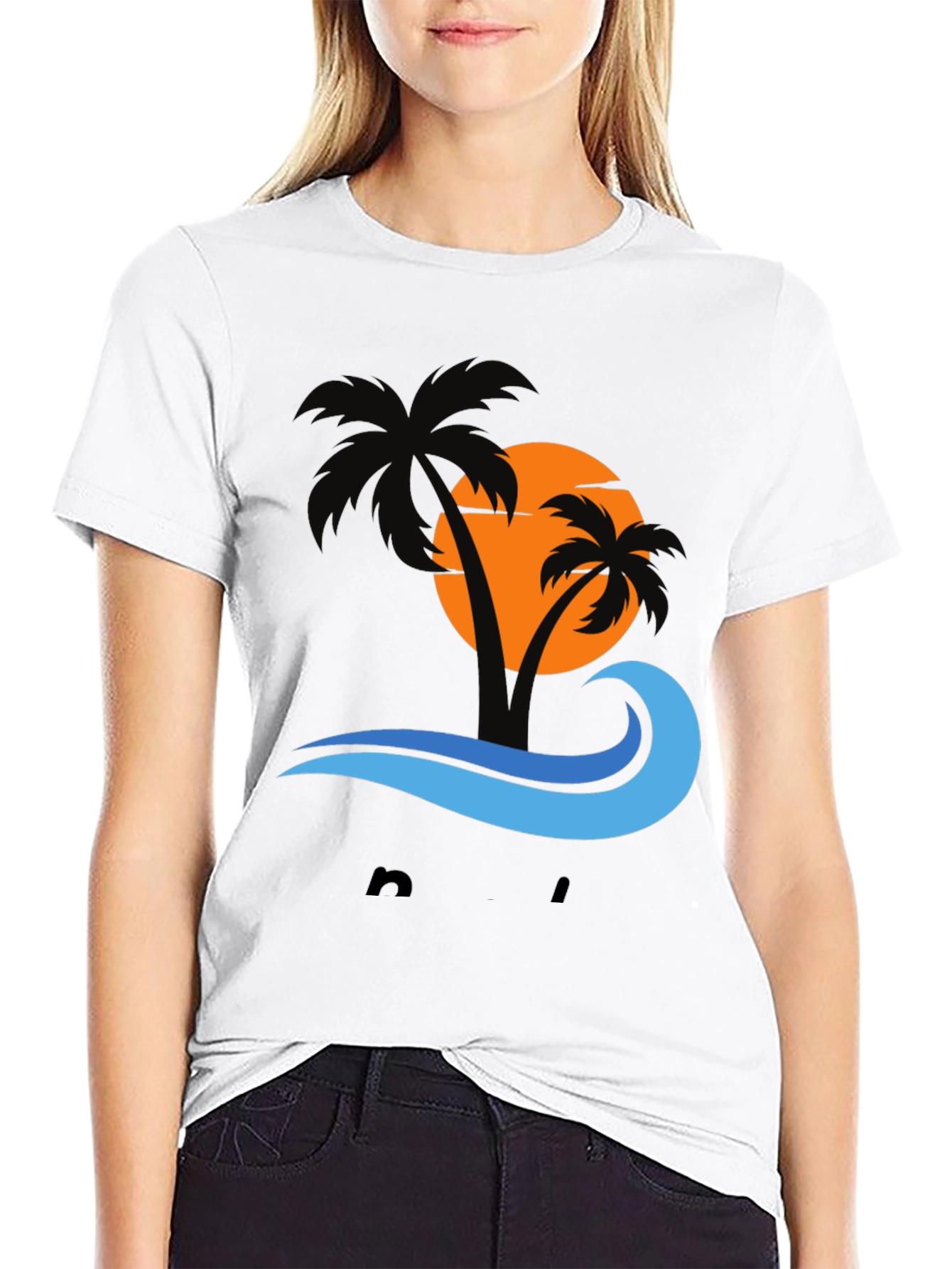 Tropical Palm Sunset T-Shirt