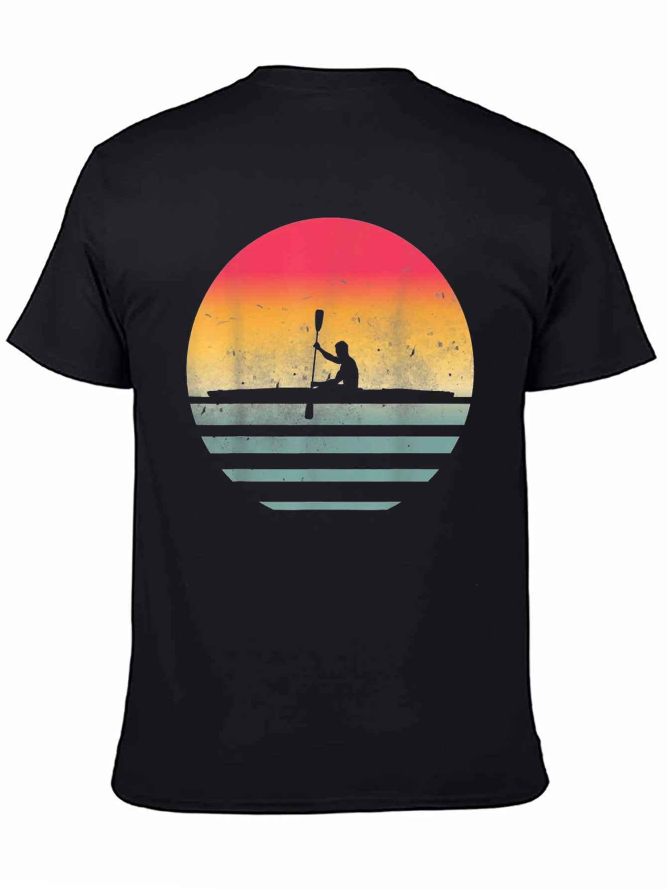 Kayaking Sunset T-Shirt - Adventure Awaits!