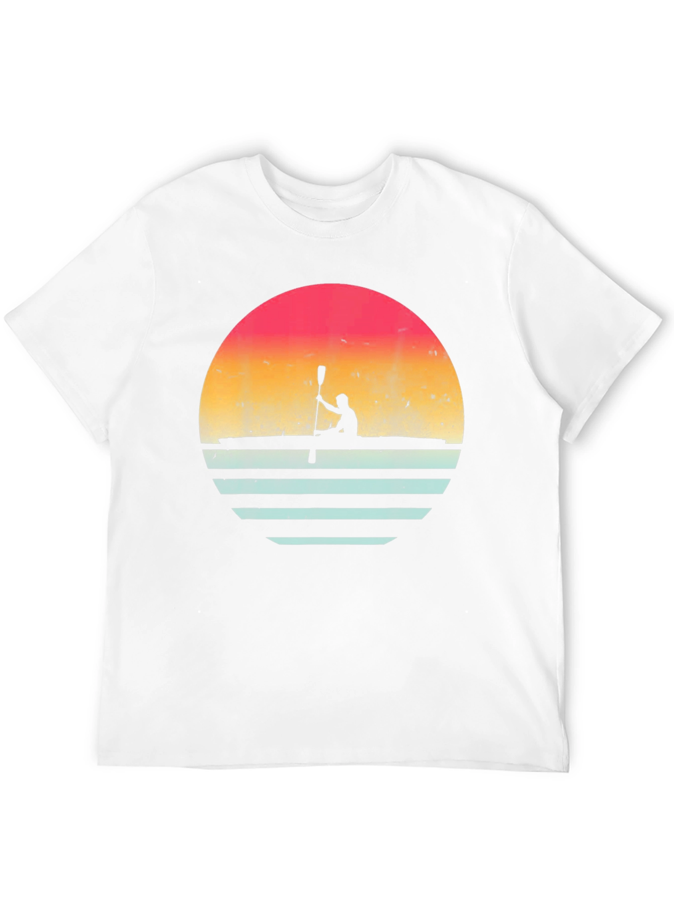 Kayaking Sunset T-Shirt - Adventure Awaits!