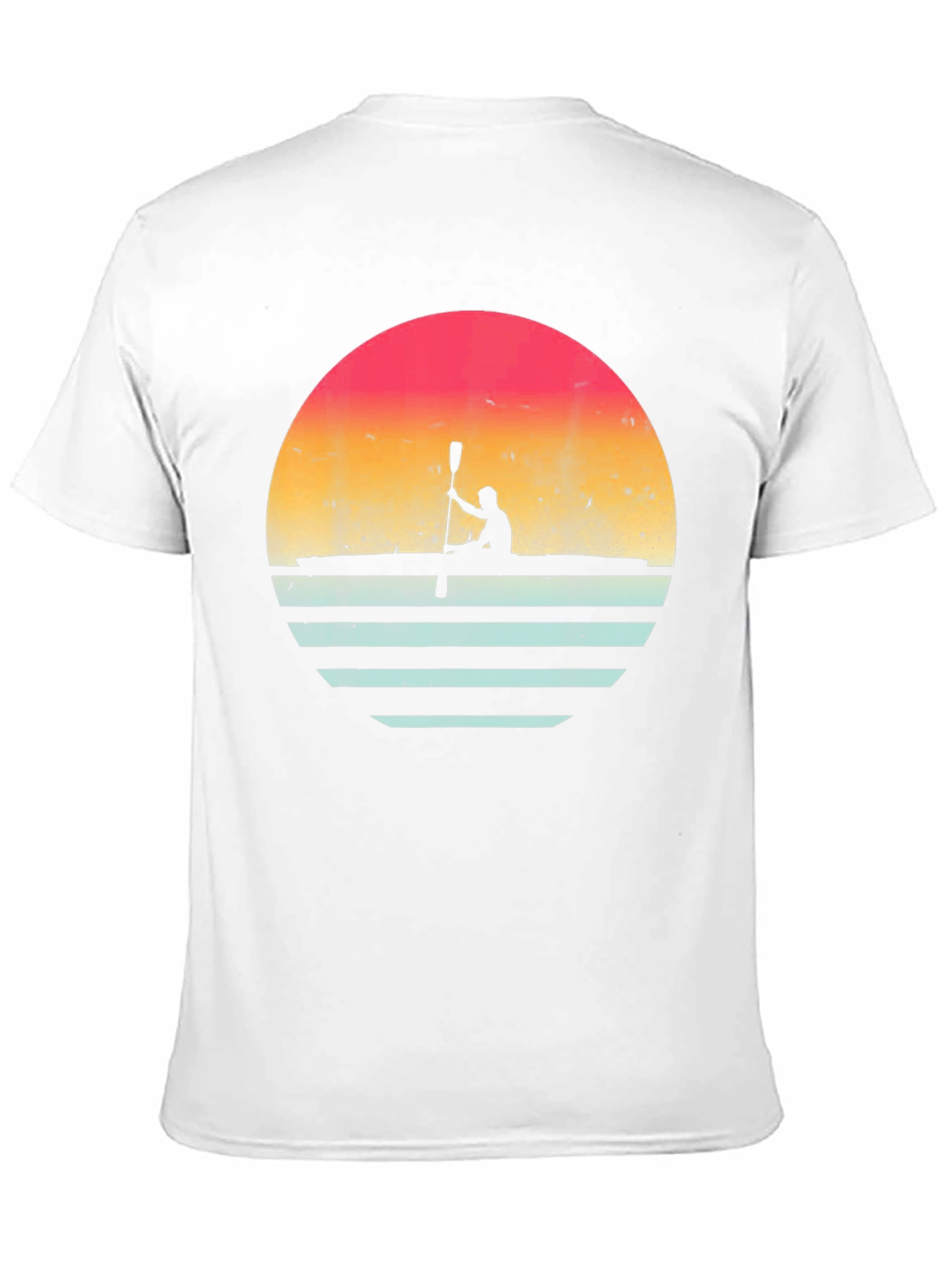 Kayaking Sunset T-Shirt - Adventure Awaits!