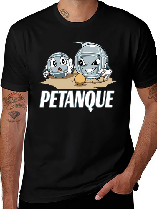 Pétanque Cartoon T-Shirt