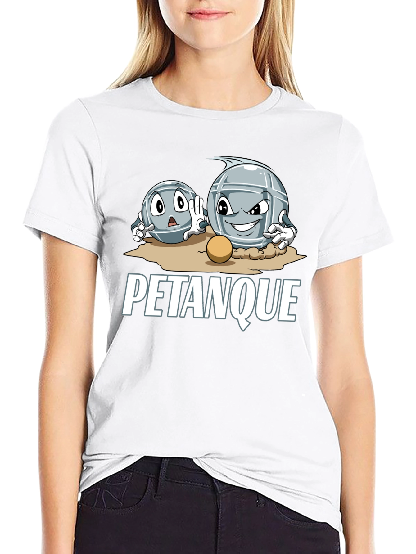 Pétanque Cartoon T-Shirt
