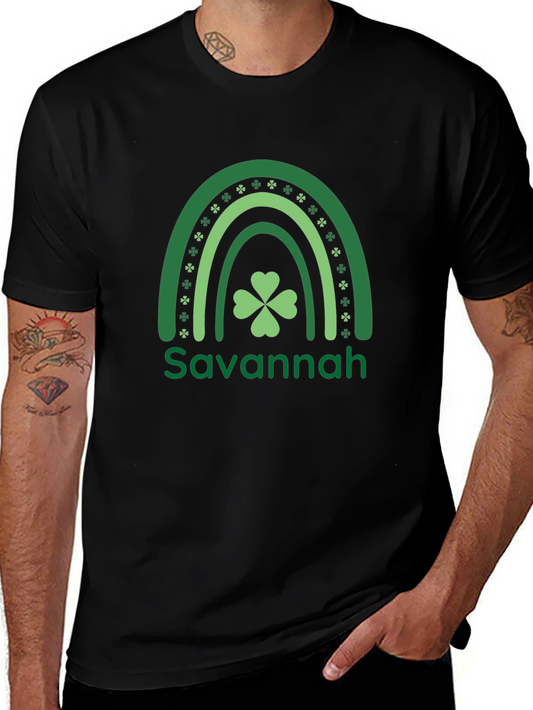 Savannah St. Patricks Day Rainbow Tee