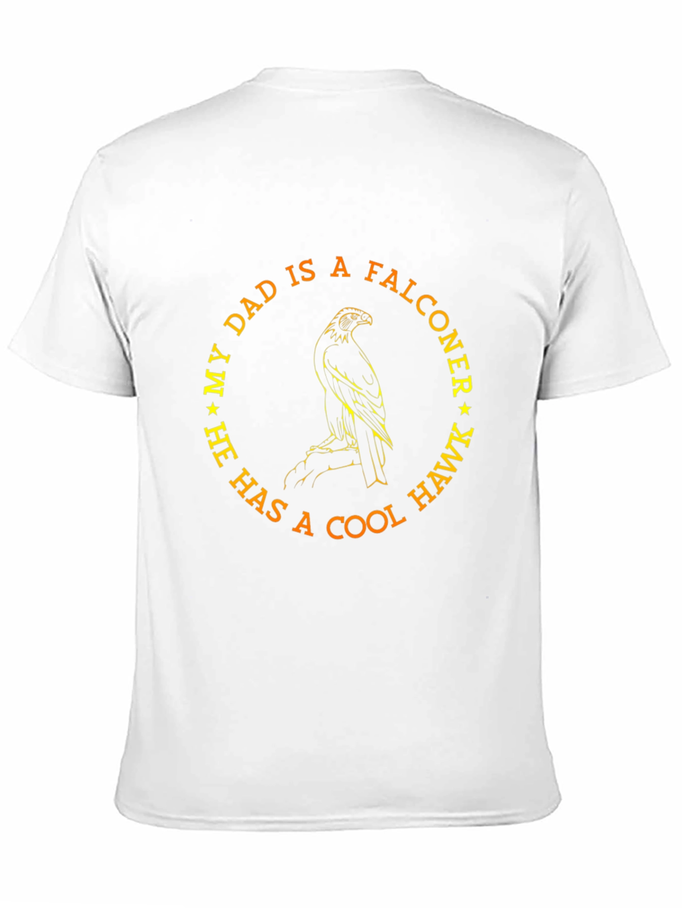 Falconer Dad T-Shirt: Cool Hawk Graphic Tee