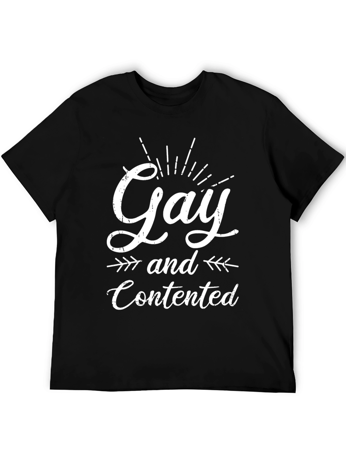 Gay and Contented Graphic T-Shirt