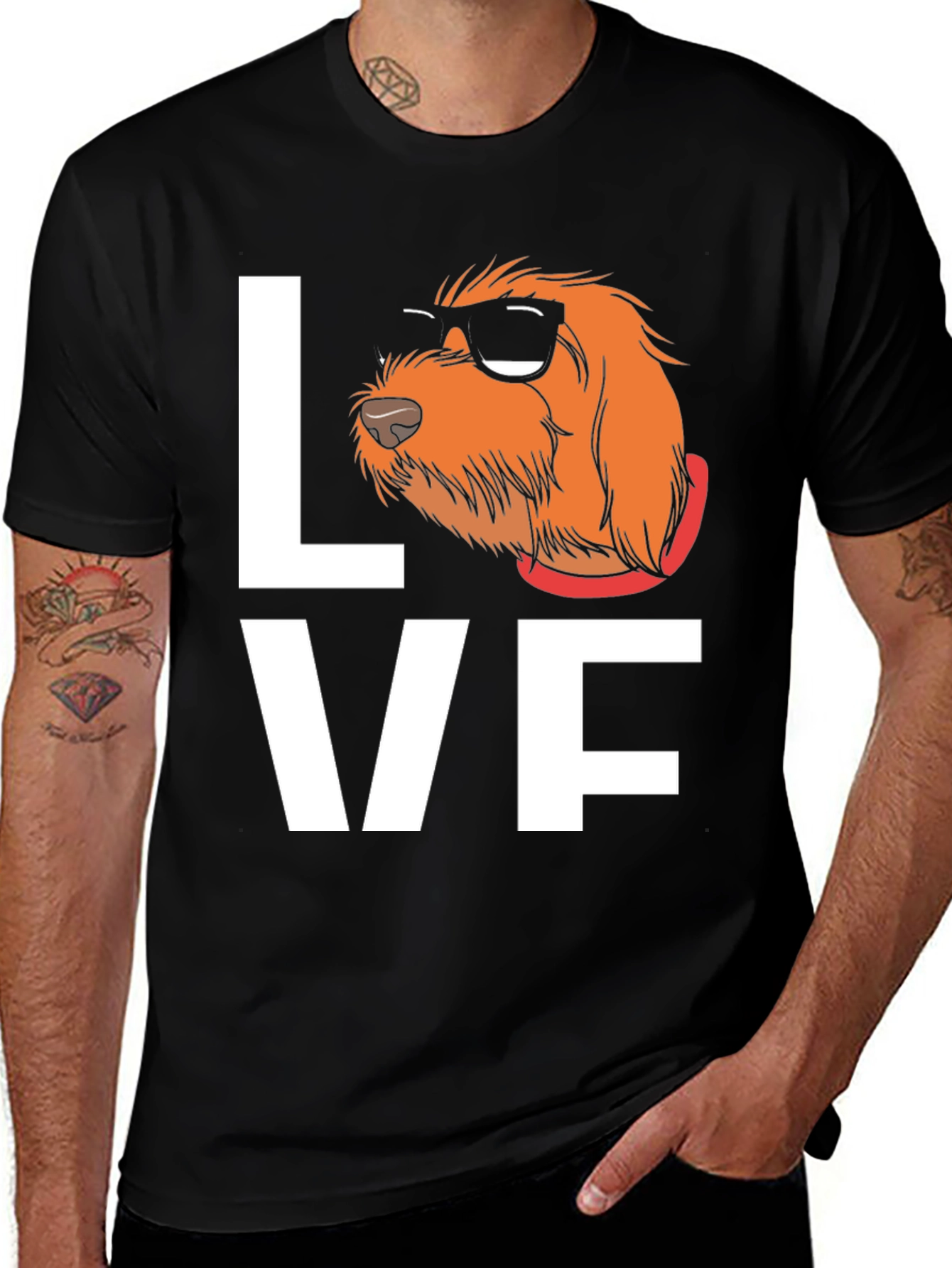Dog Love T-Shirt - Cute Pet Tee