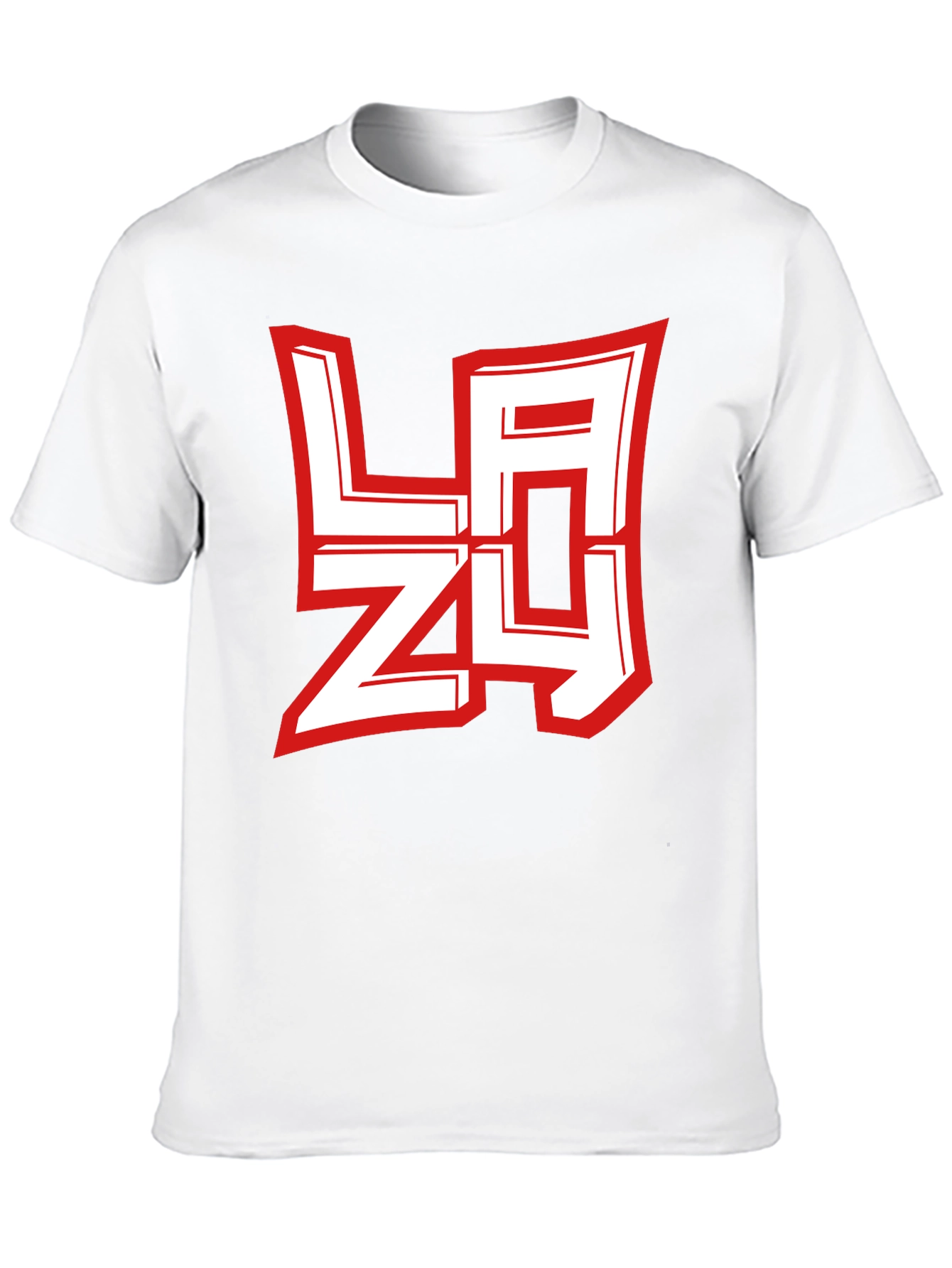 Lazy Graphic Tee - Modern Streetwear Style