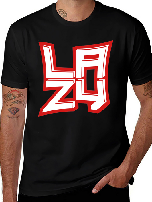 Lazy Graphic Tee - Modern Streetwear Style