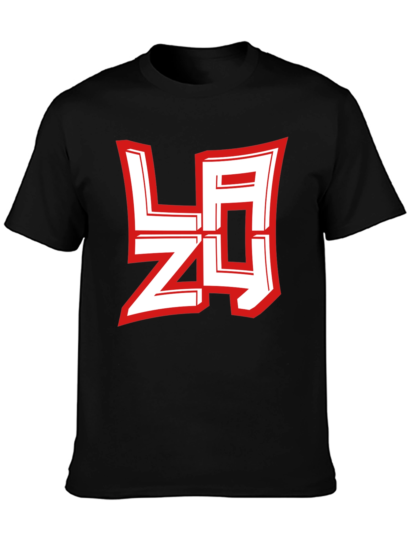 Lazy Graphic Tee - Modern Streetwear Style