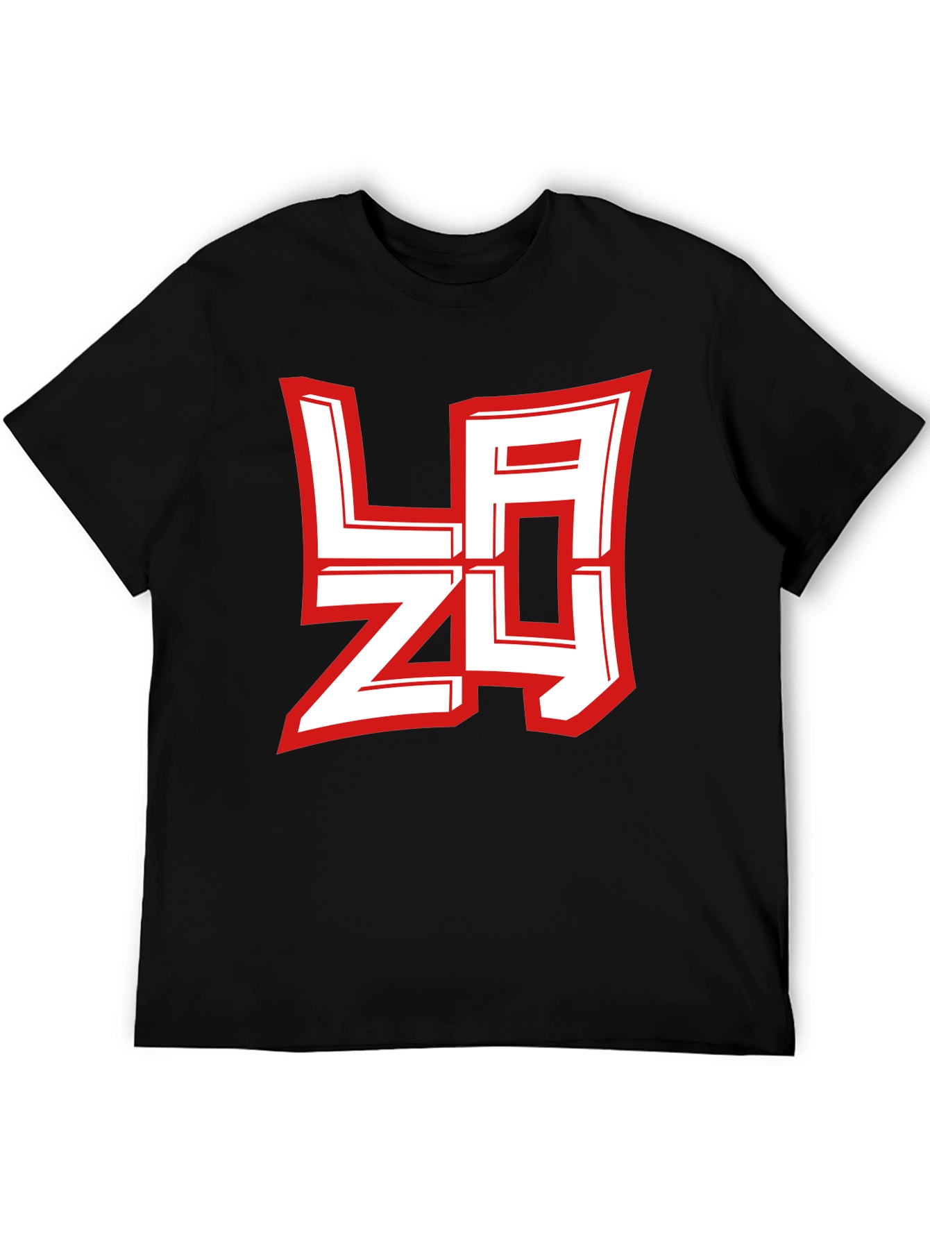 Lazy Graphic Tee - Modern Streetwear Style