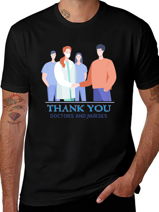 Thank You Doctors and Nurses Graphic Tee