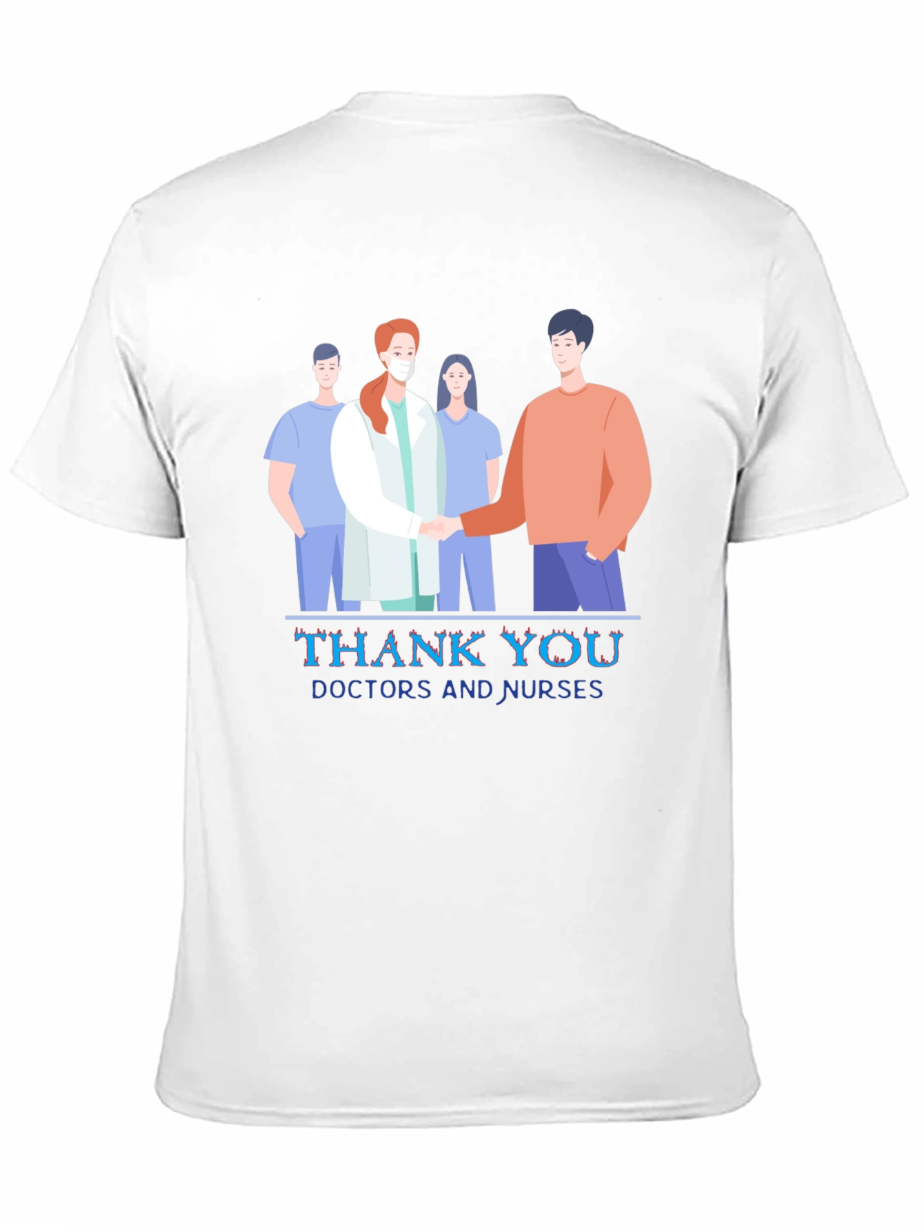 Thank You Doctors and Nurses Graphic Tee