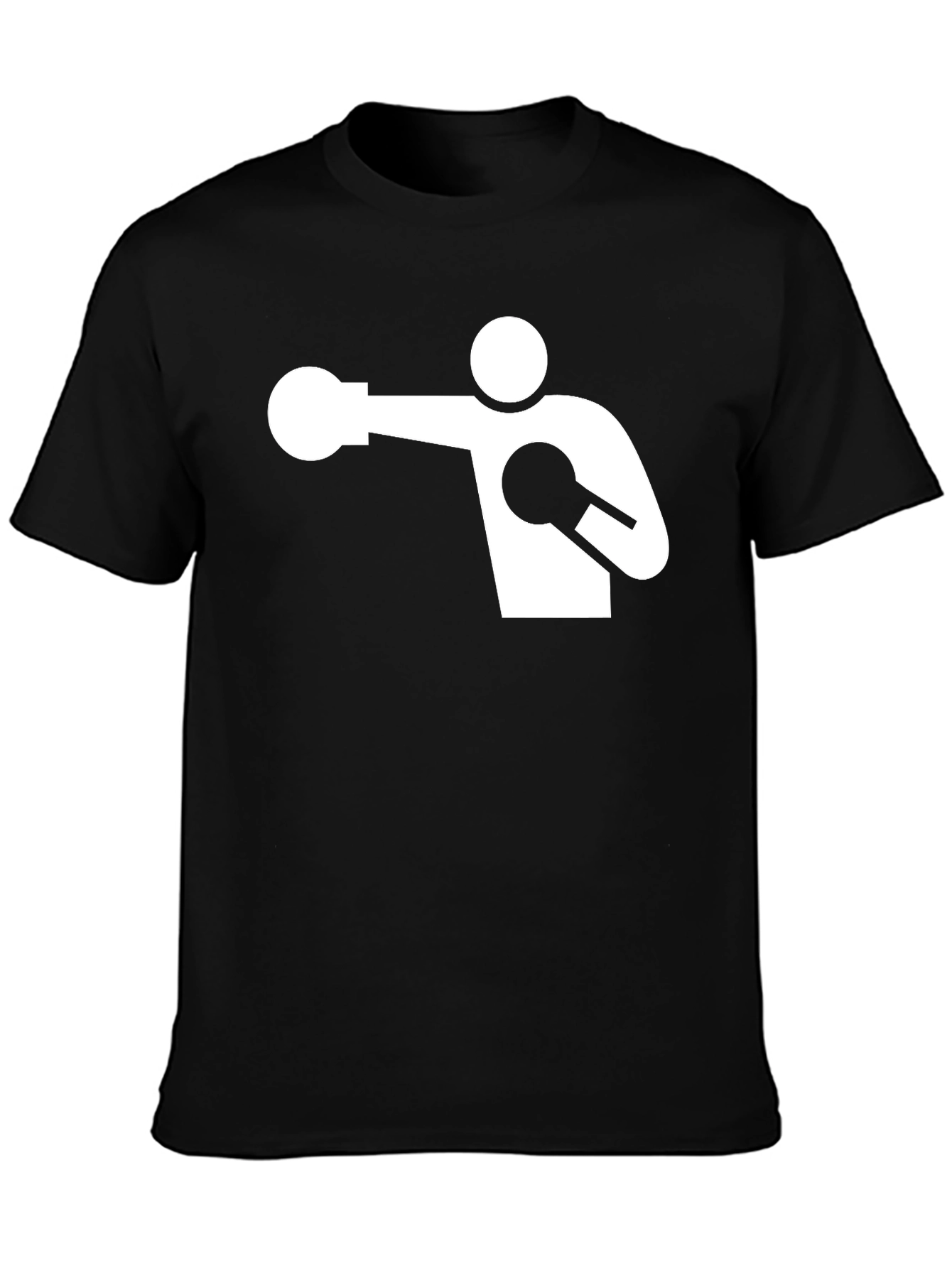 Boxer Silhouette Graphic Tee - Punch Out Style