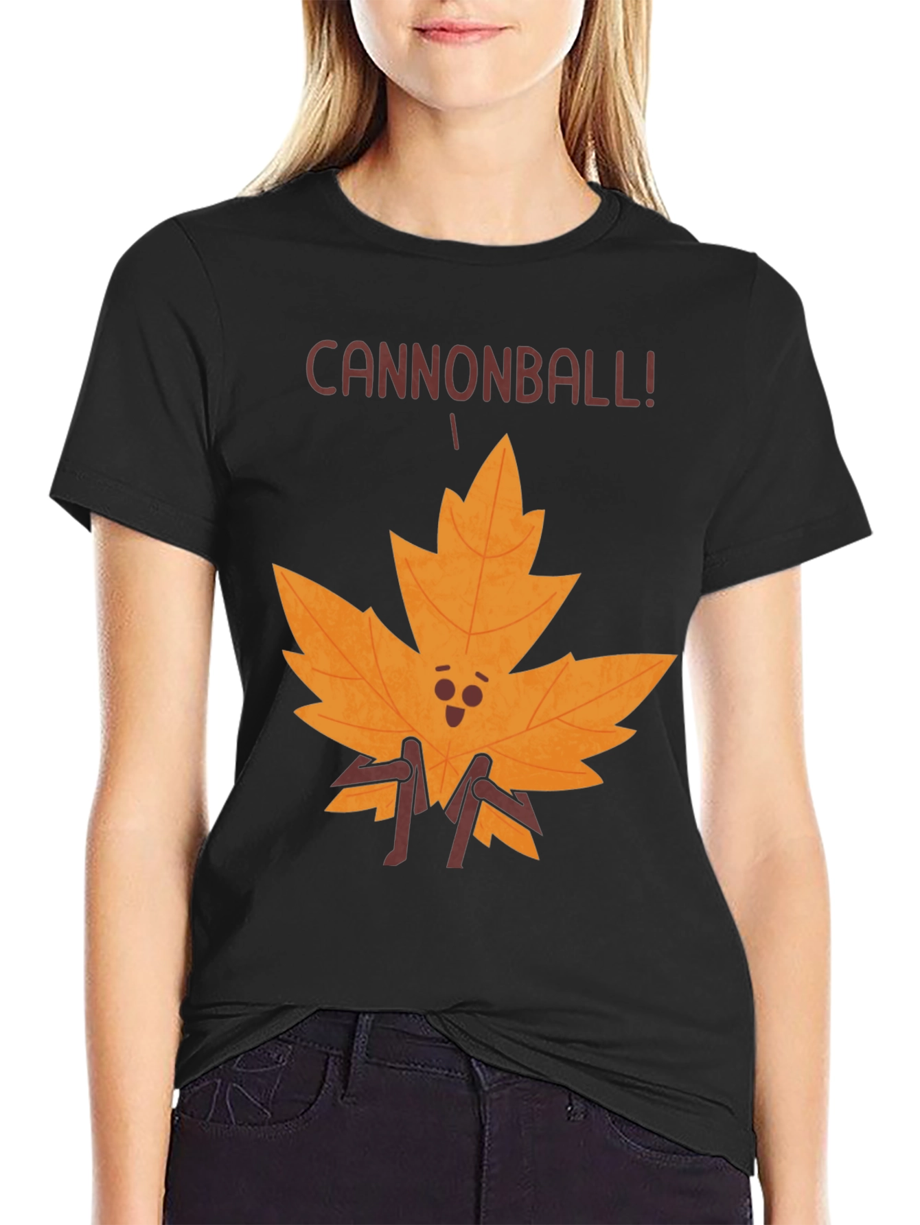 Cannonball Maple Leaf Graphic T-Shirt