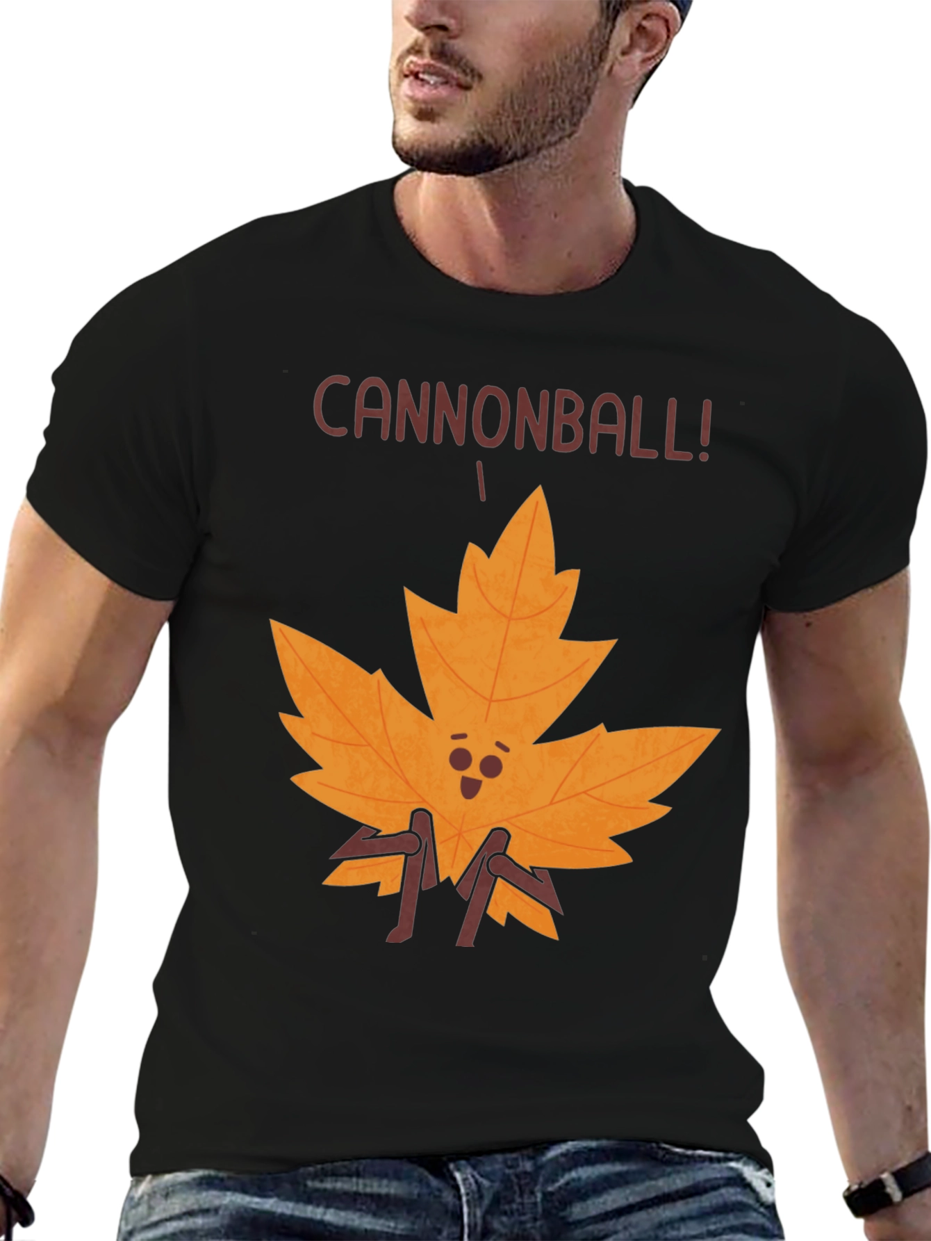 Cannonball Maple Leaf Graphic T-Shirt