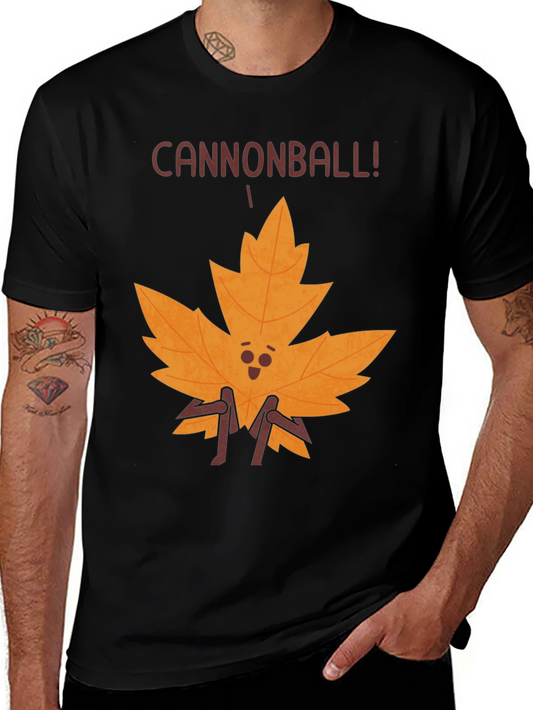 Cannonball Maple Leaf Graphic T-Shirt