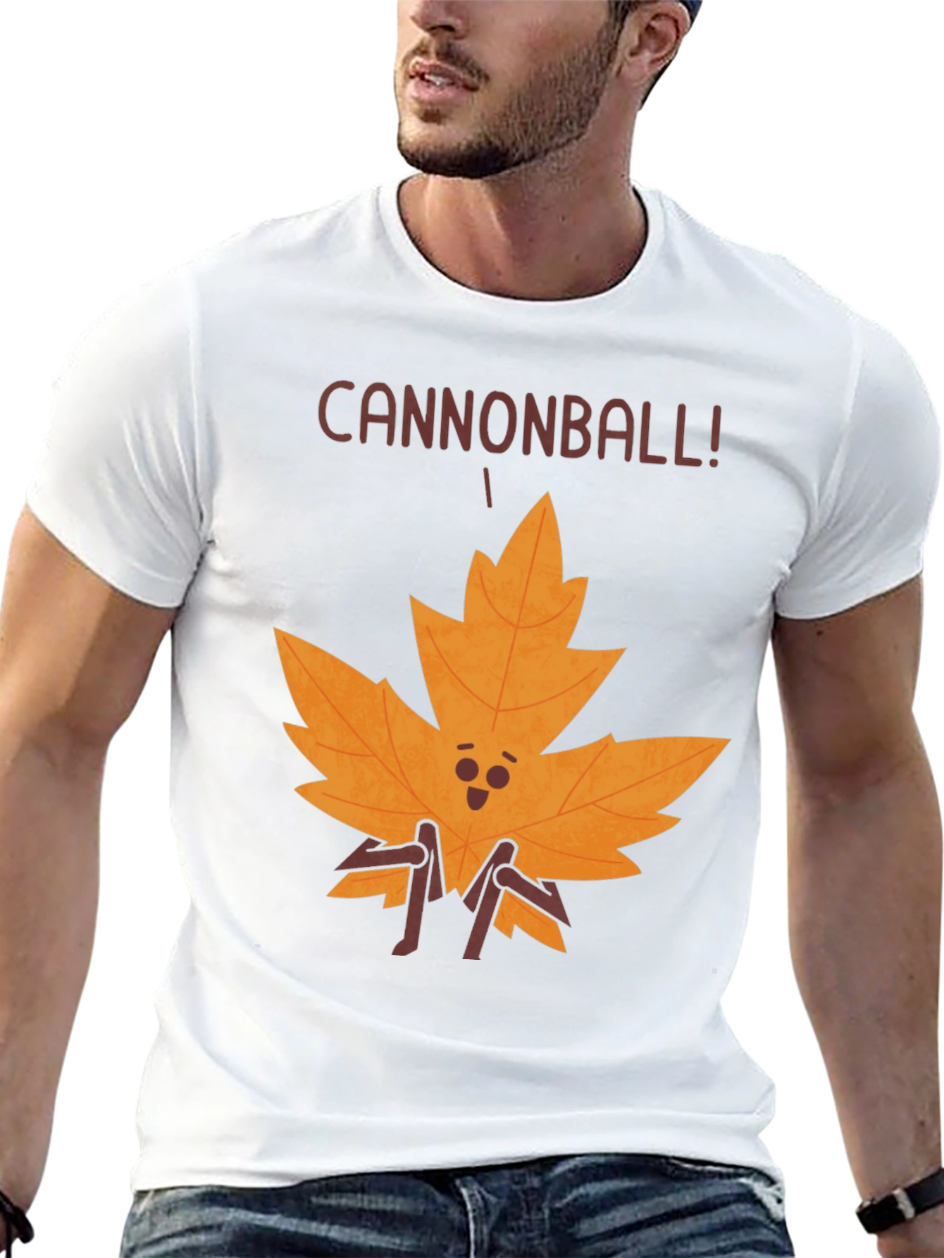 Cannonball Maple Leaf Graphic T-Shirt
