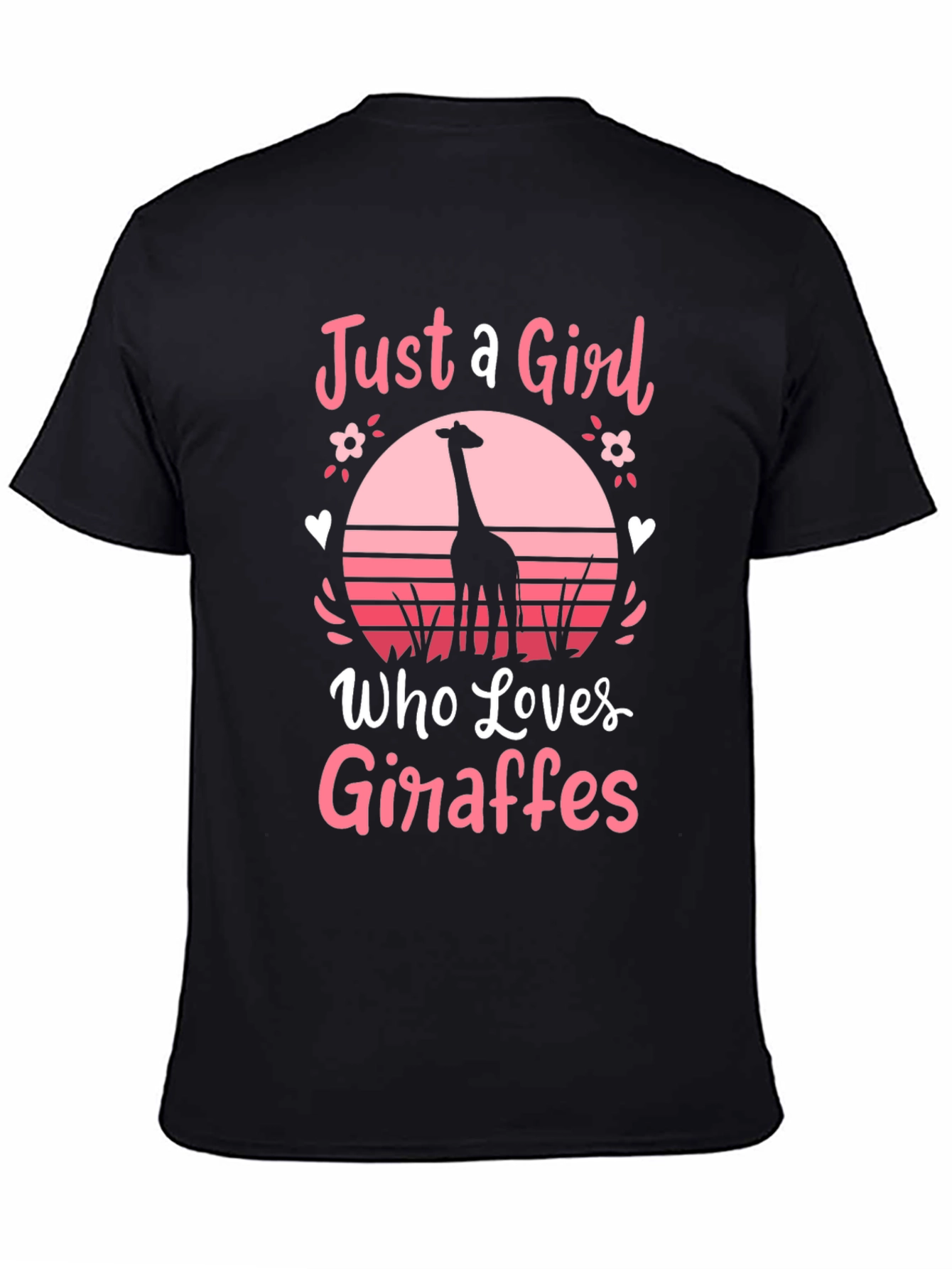 Just a Girl Who Loves Giraffes T-Shirt