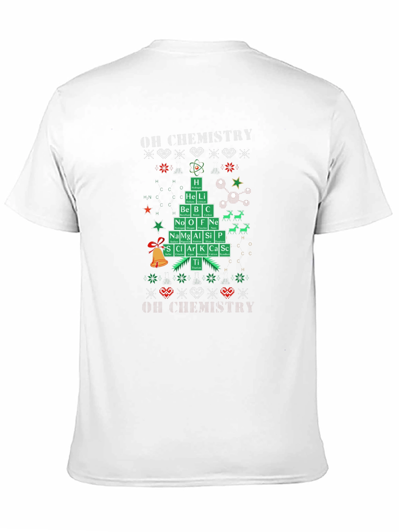 Chemistry Christmas Tree T-Shirt