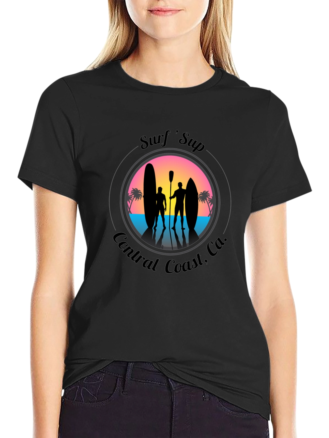 Surfs Up Central Coast Tee