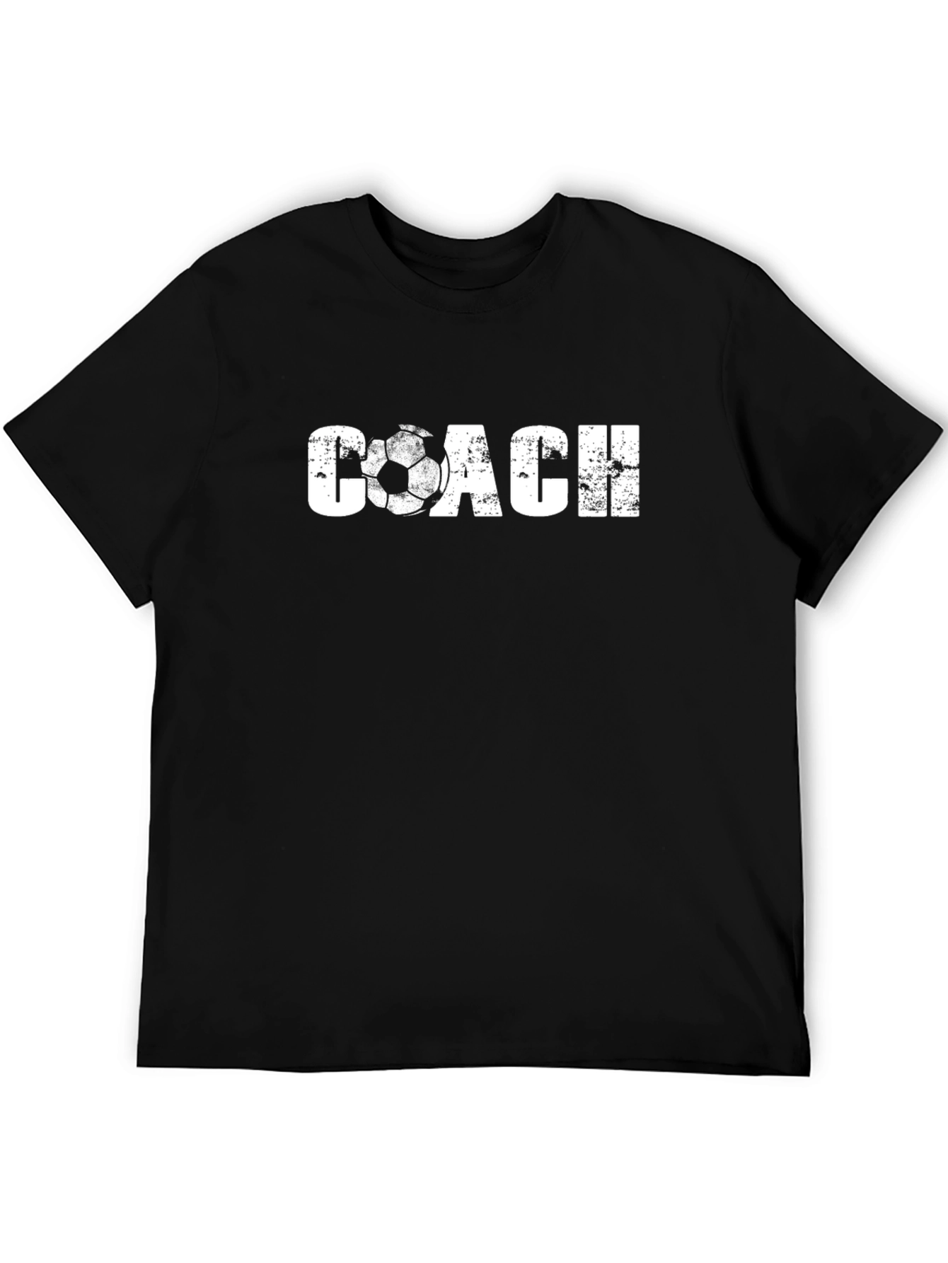 Soccer Coach T-Shirt - Distressed Graphic Tee