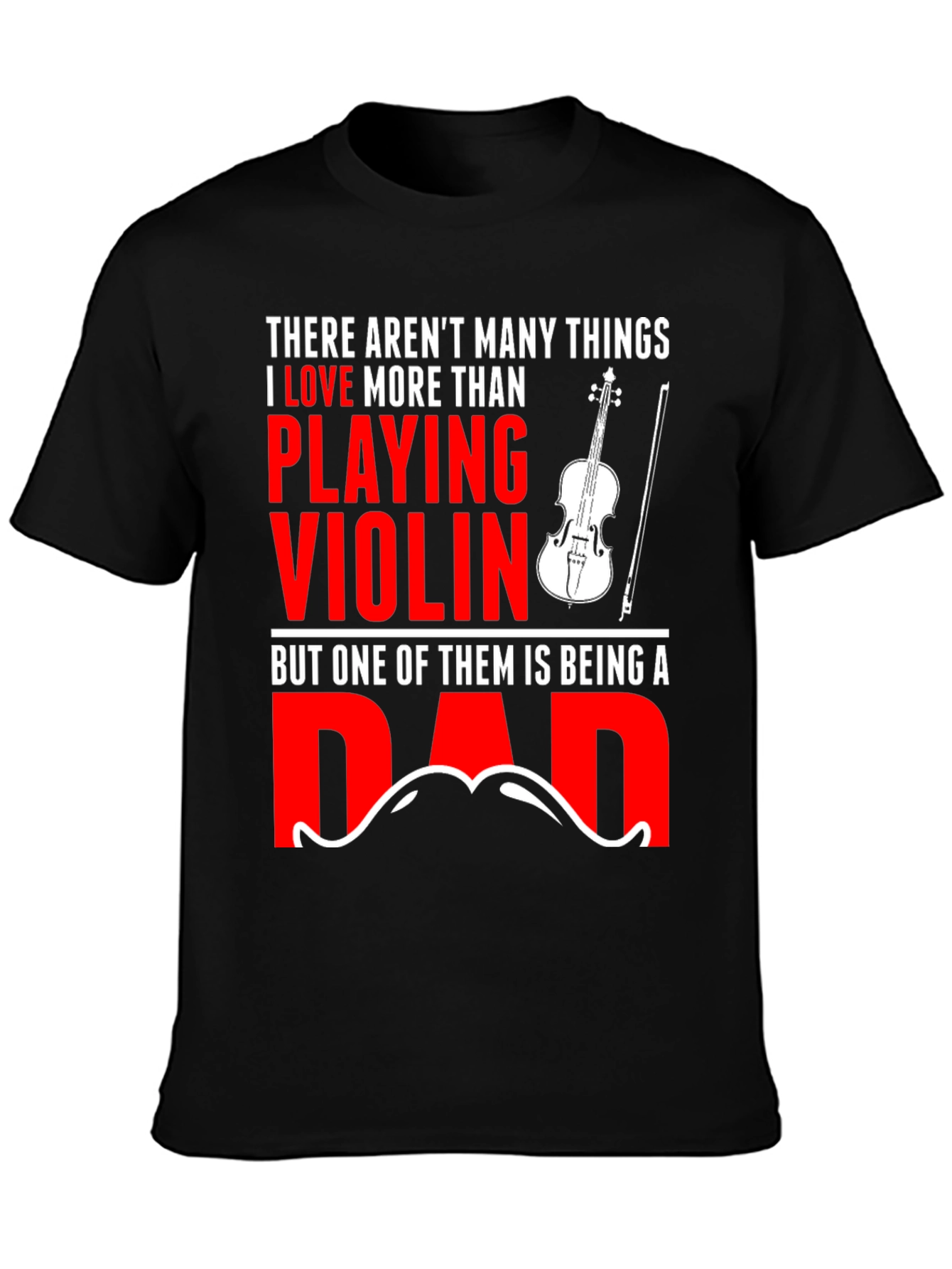 Violin Dad T-Shirt: Music Lovers Gift