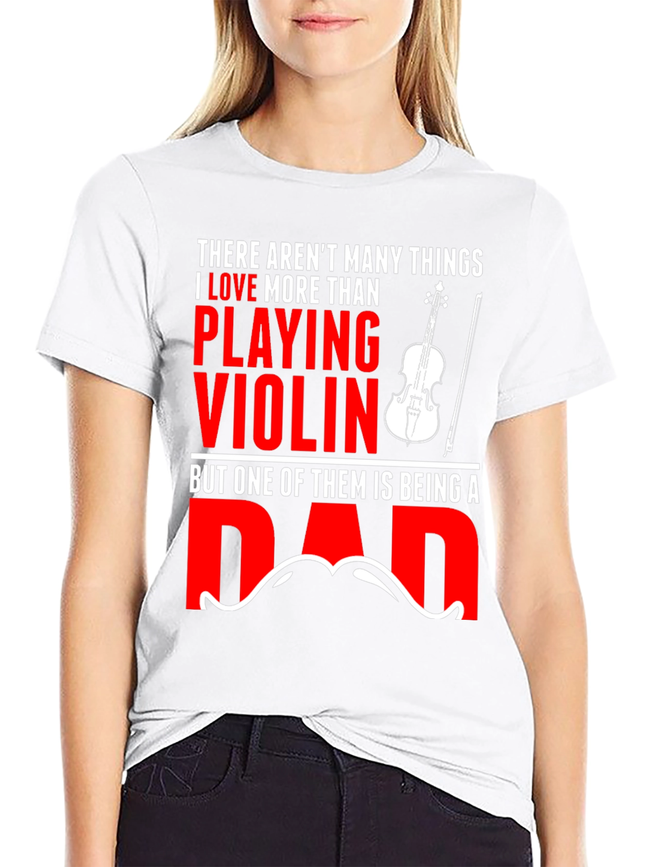 Violin Dad T-Shirt: Music Lovers Gift