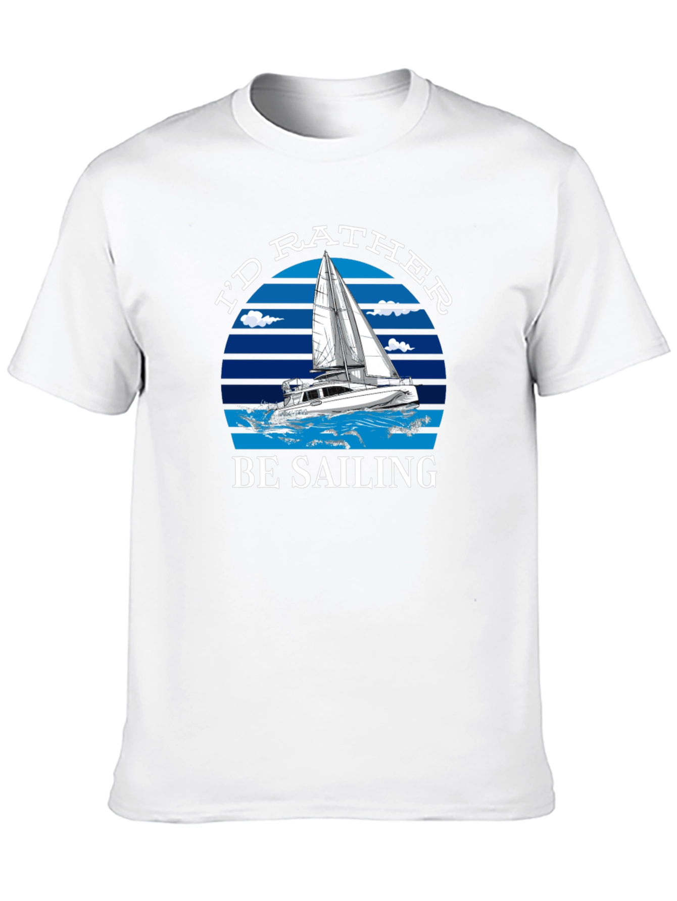 Id Rather Be Sailing T-Shirt