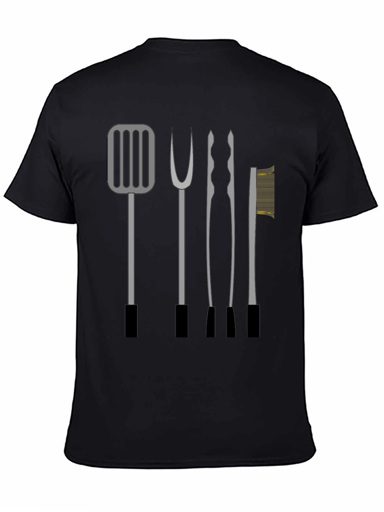 BBQ Tools Graphic Tee - Grilling Master T-Shirt