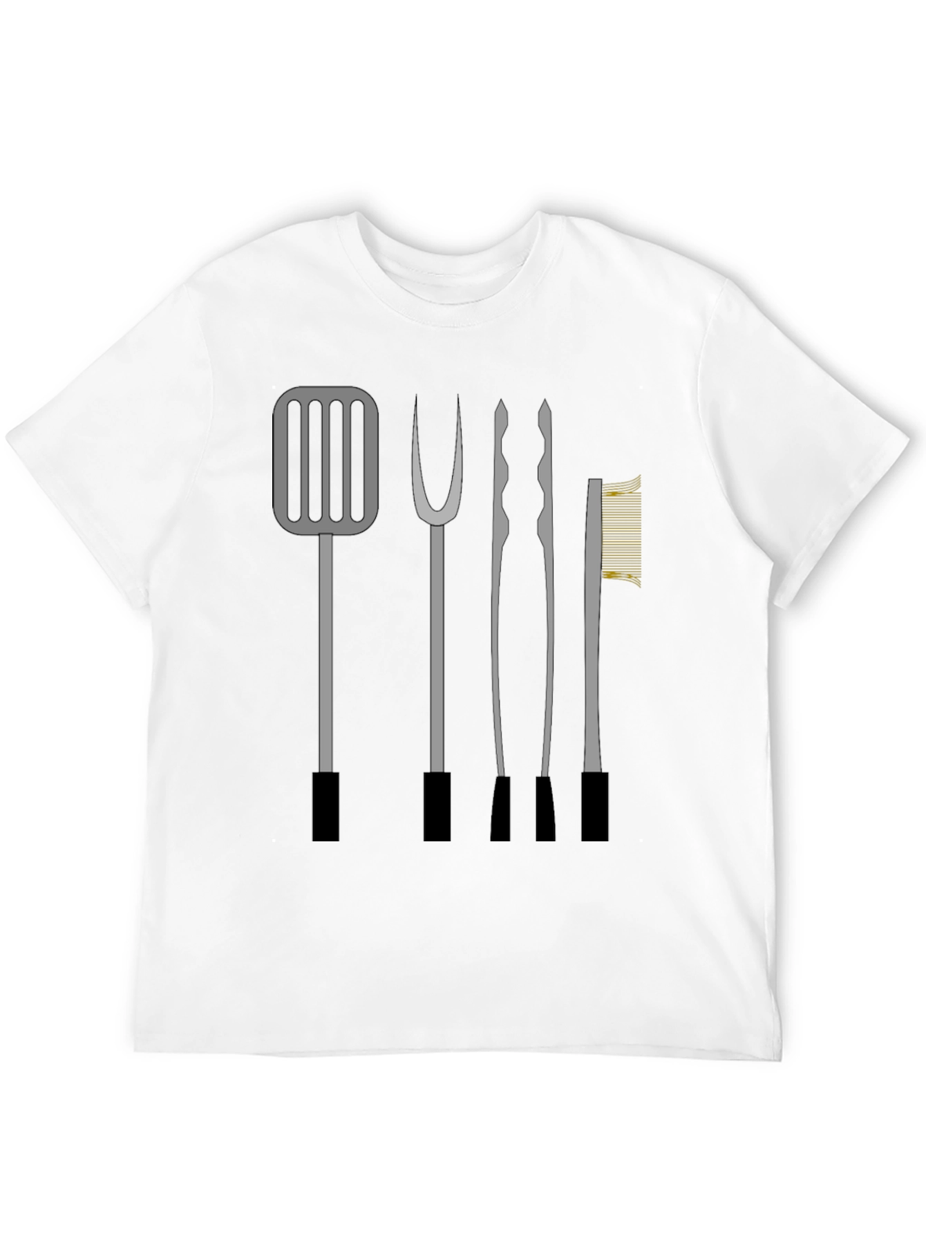 BBQ Tools Graphic Tee - Grilling Master T-Shirt