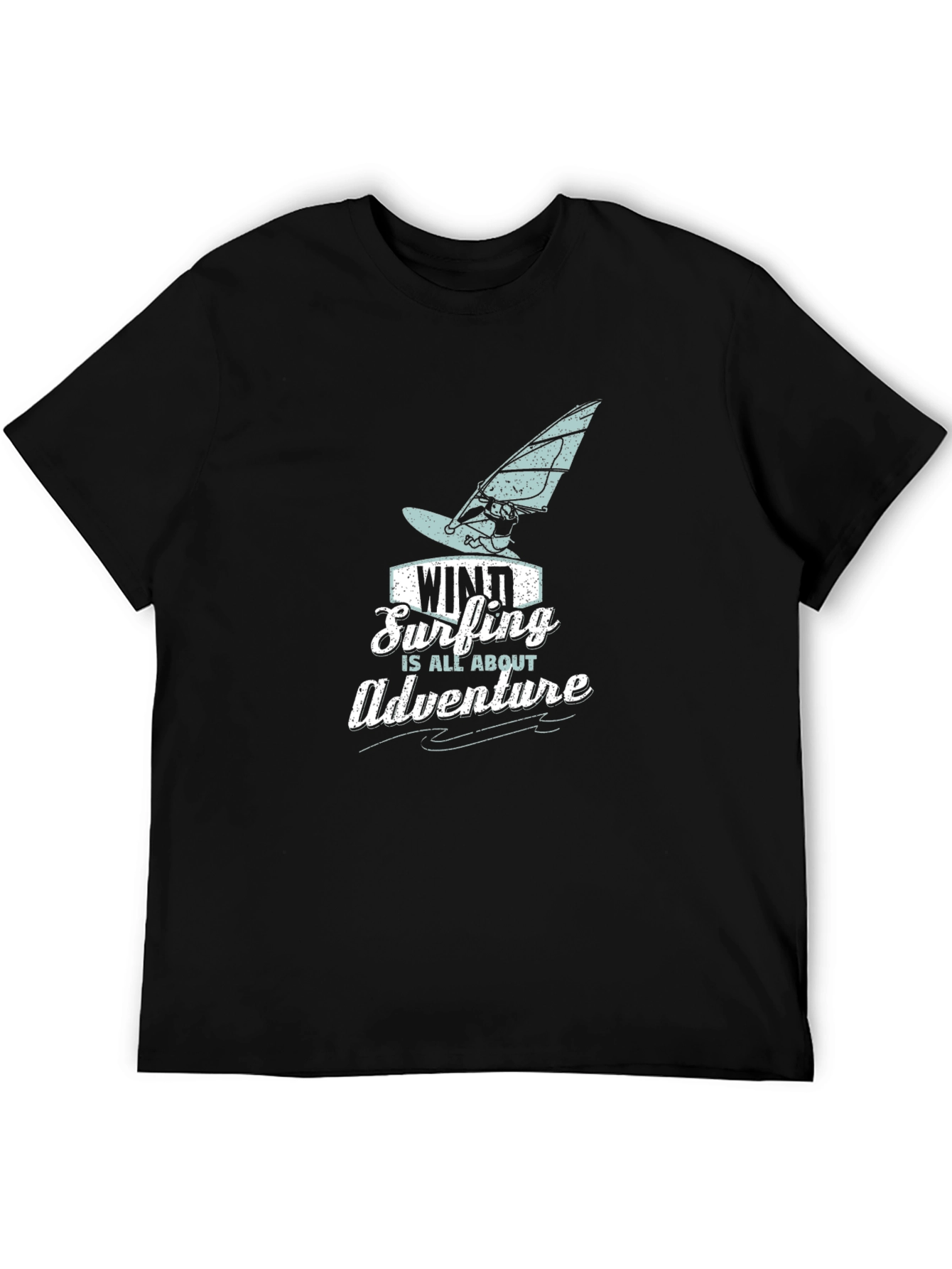 Windsurfing Adventure T-Shirt - Black