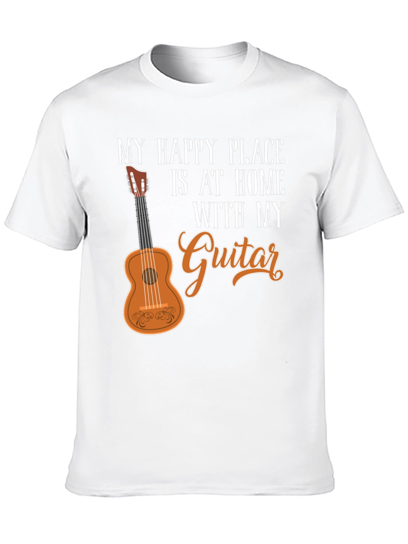 My Happy Place Guitar Graphic T-Shirt