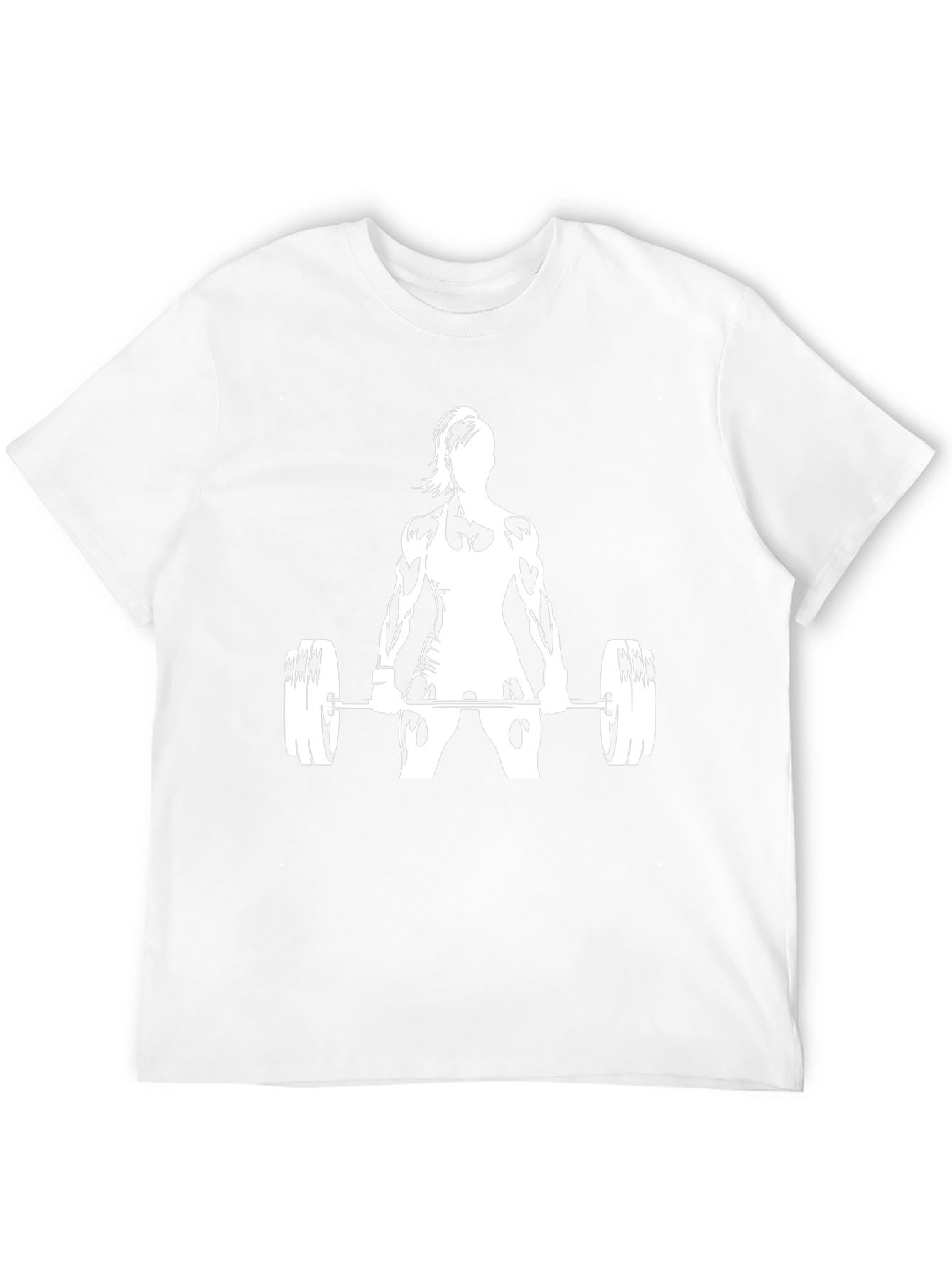 Weightlifting Woman Black T-Shirt