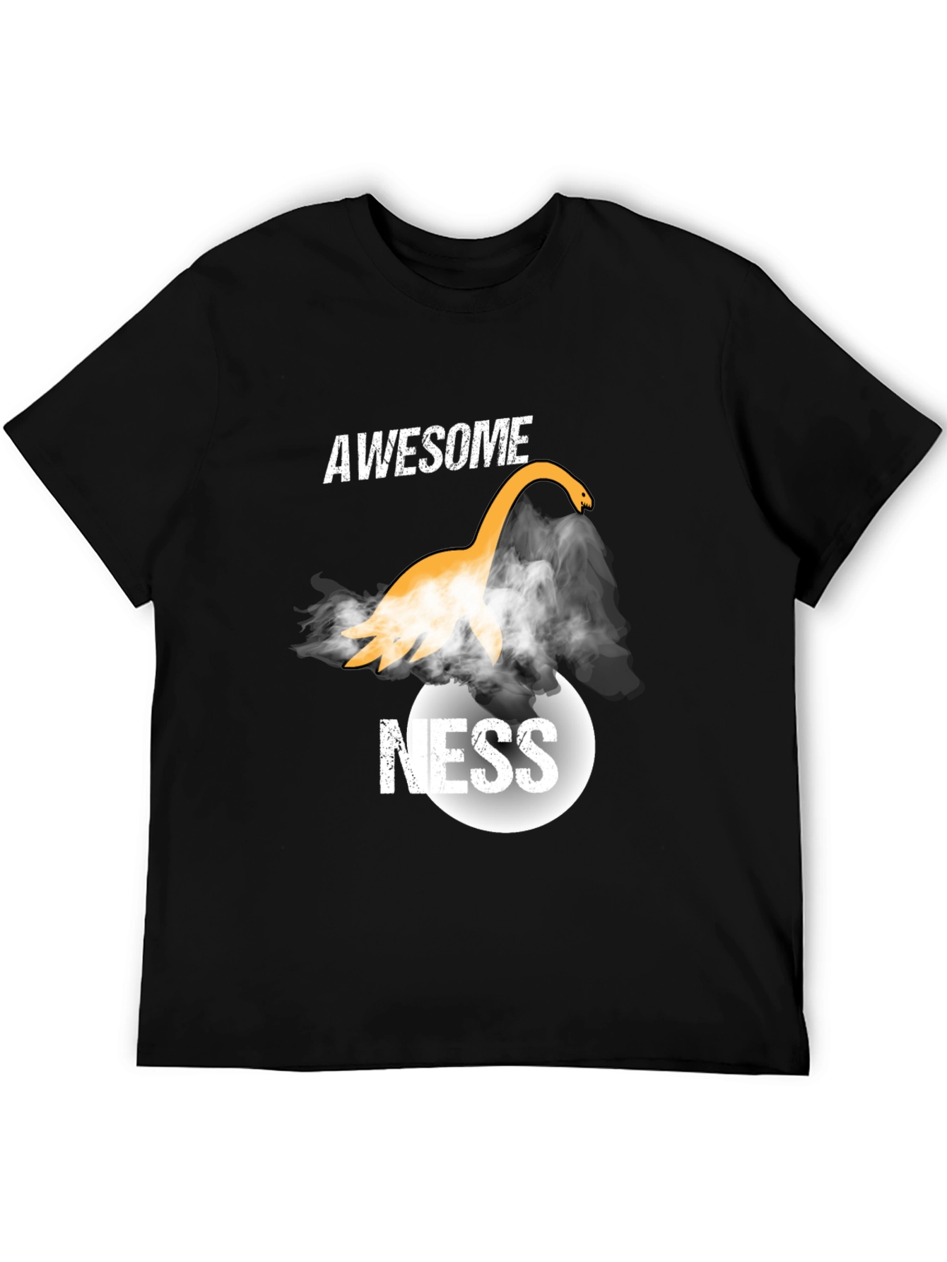 Awesome Ness Loch Ness Monster Graphic T-Shirt