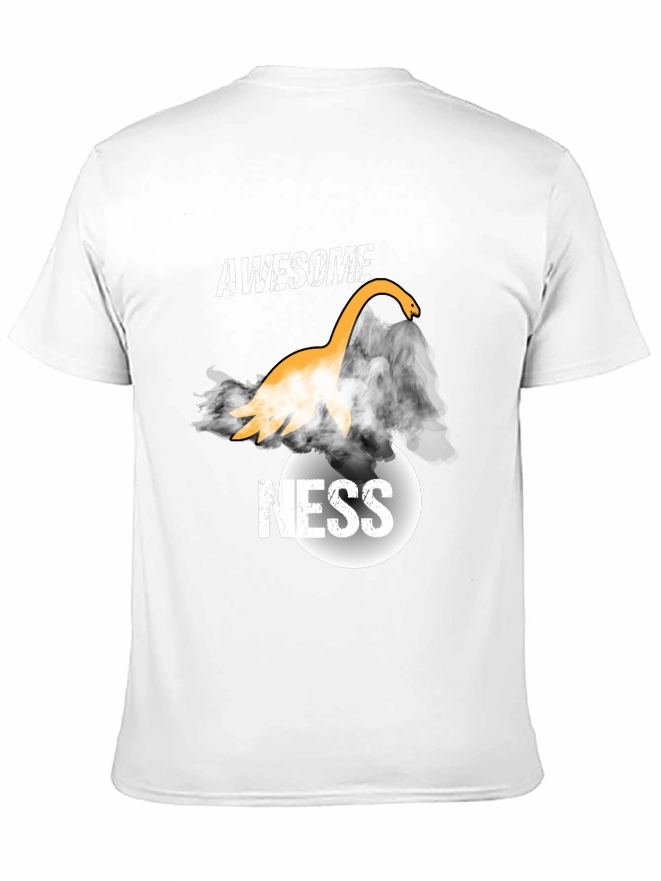 Awesome Ness Loch Ness Monster Graphic T-Shirt