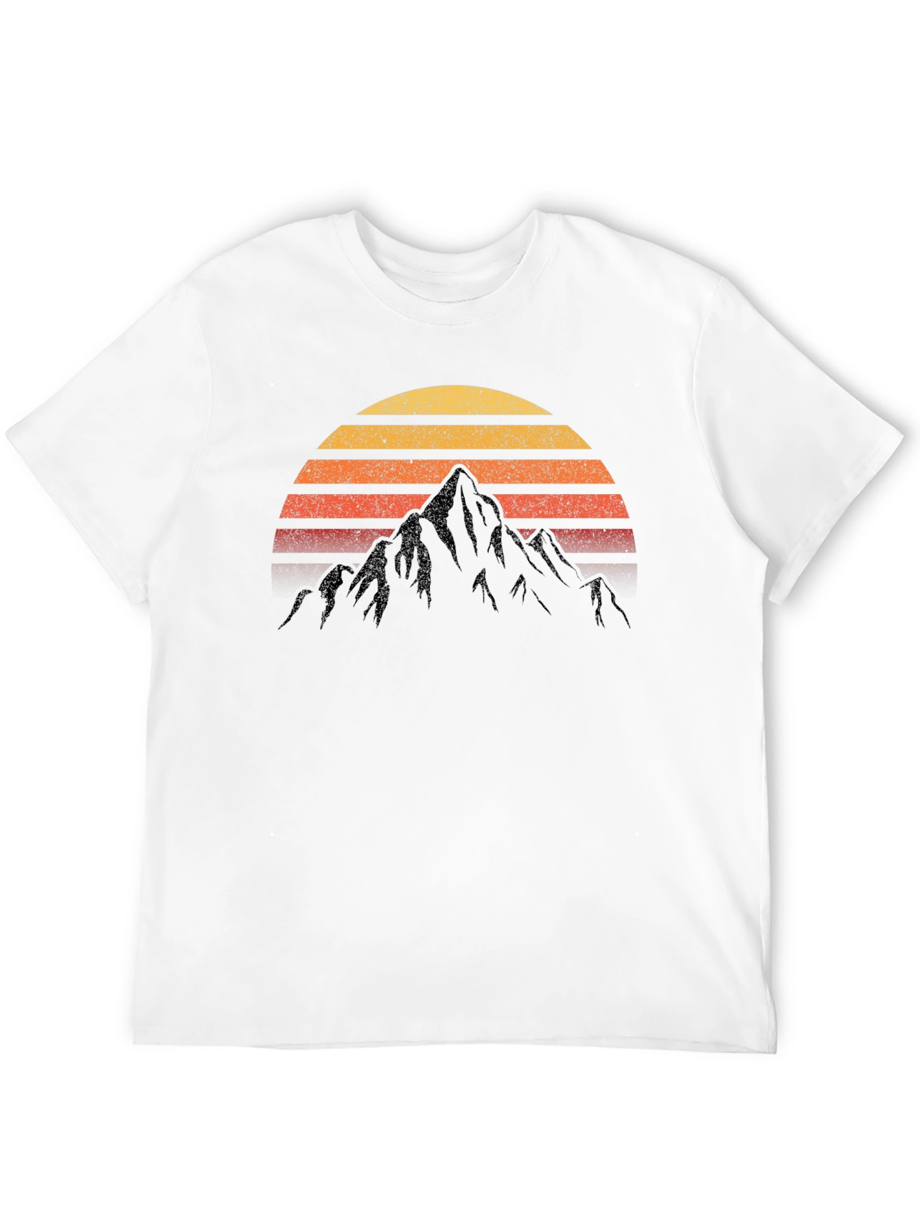 Retro Mountain Sunset T-Shirt
