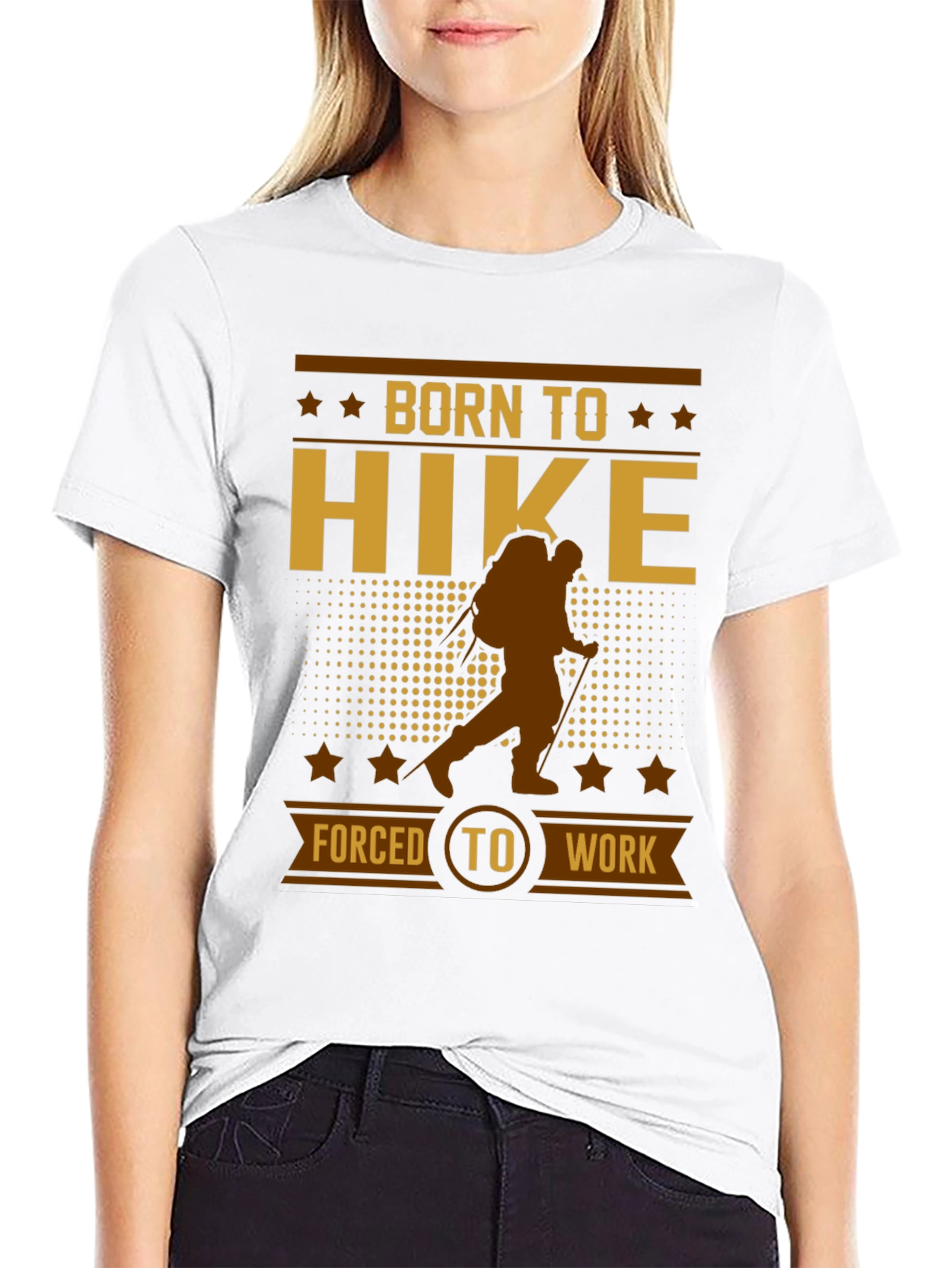 Born to Hike T-Shirt - Hiking Adventure Apparel