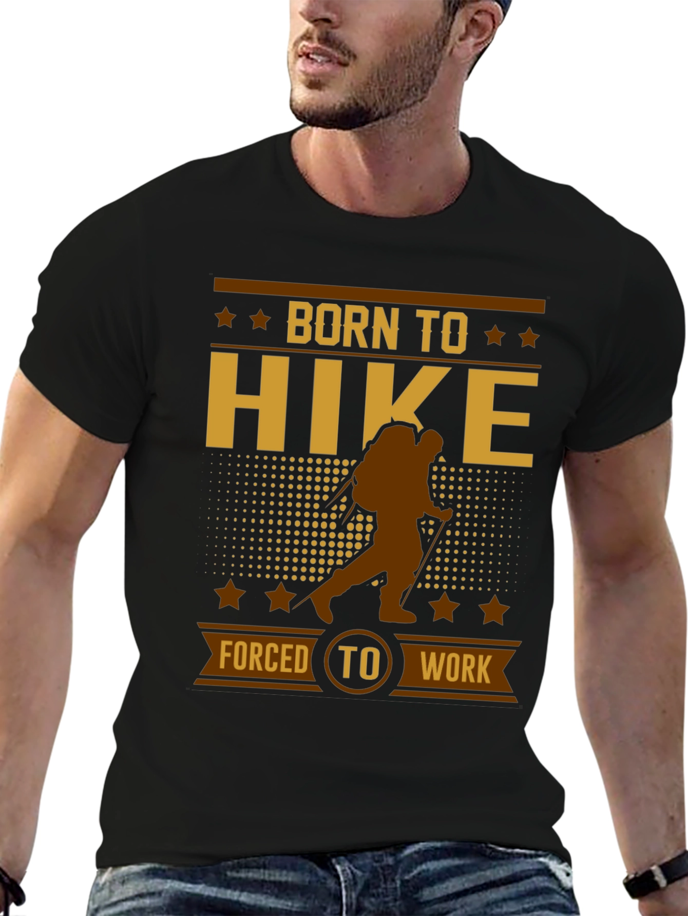 Born to Hike T-Shirt - Hiking Adventure Apparel